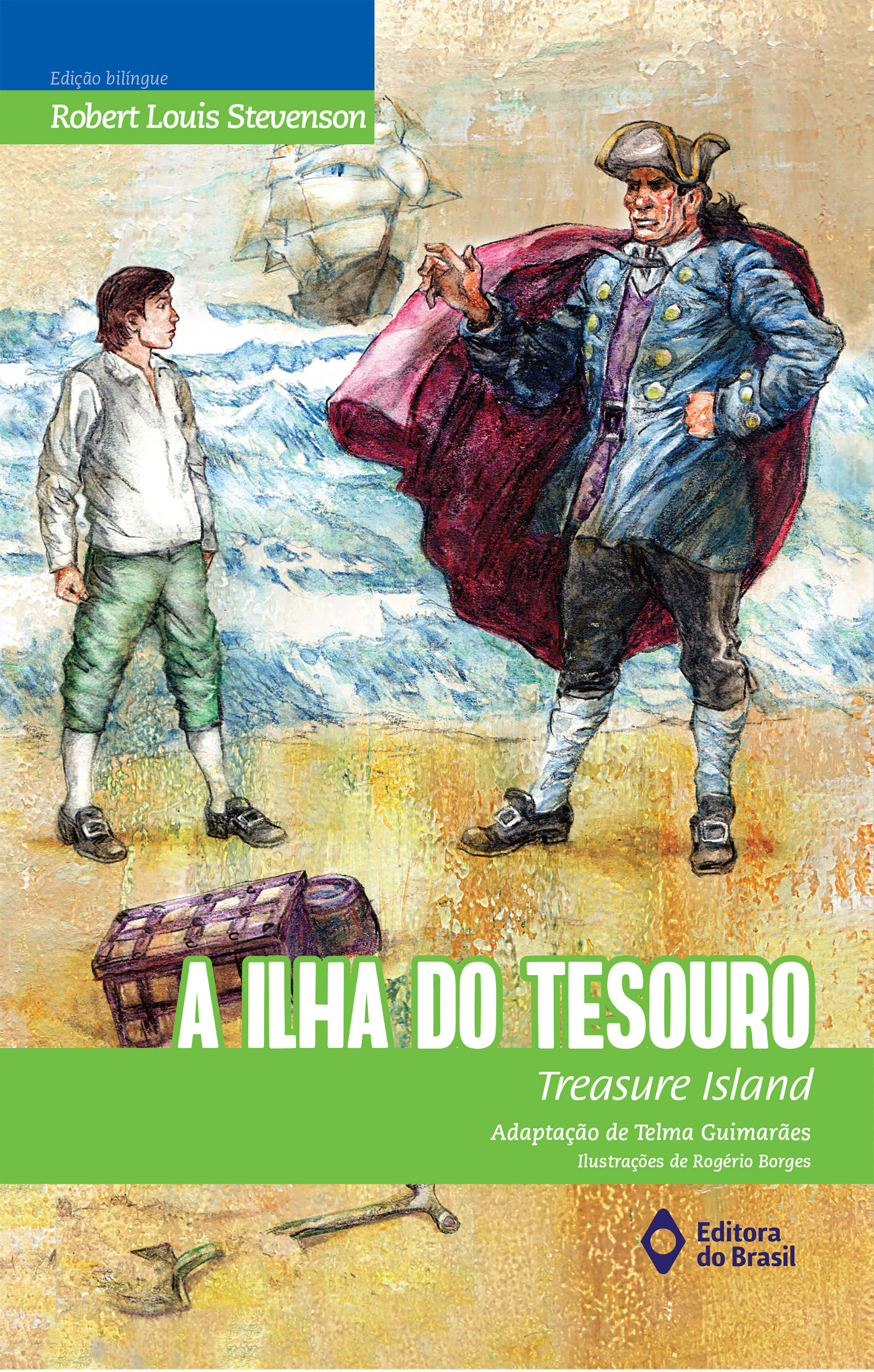 Livros: A Ilha do Tesouro - Clássico infantojuvenil de R. L. Stevenson