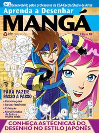 Como desenhar mangá - Rosto feminino - Disciplina - Arte