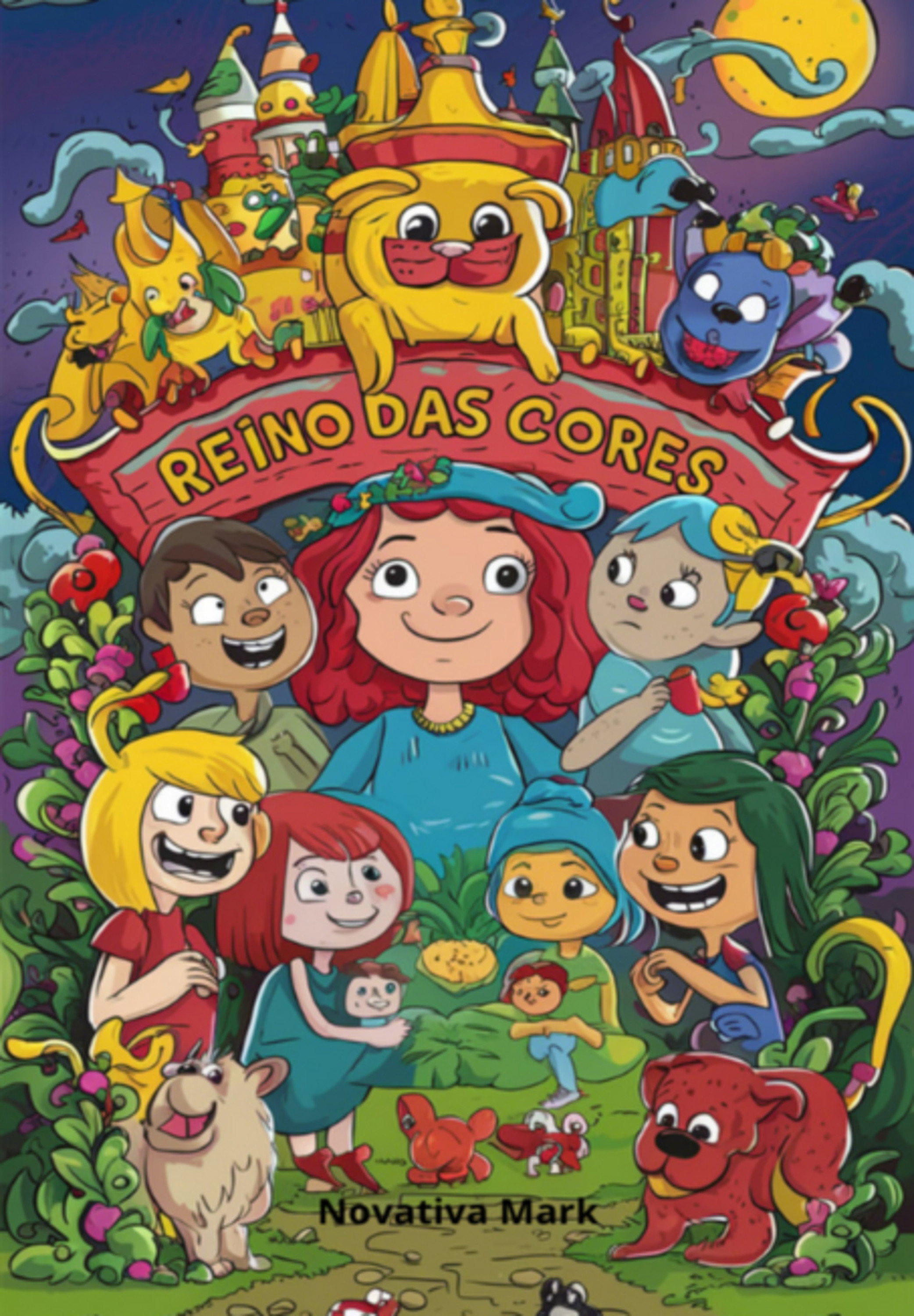 A Aventura De Nina No Reino Das Cores