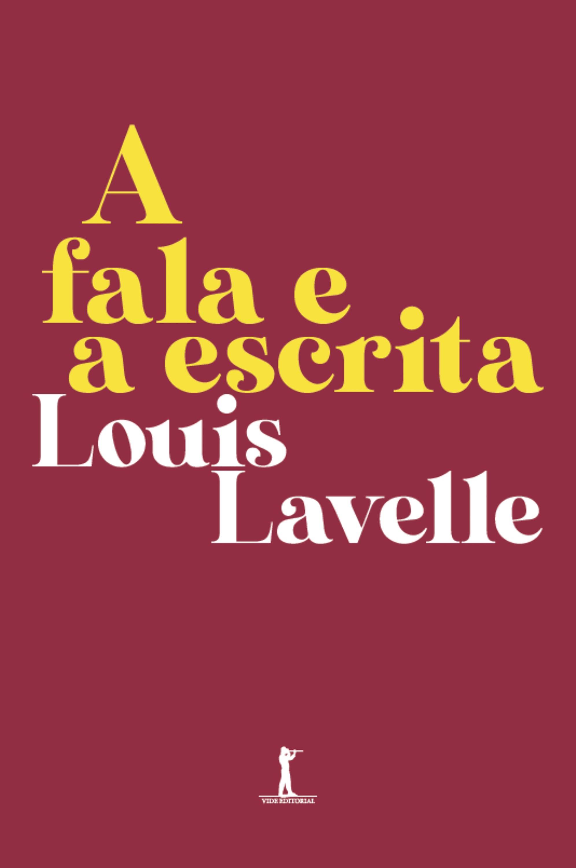 A fala e a escrita