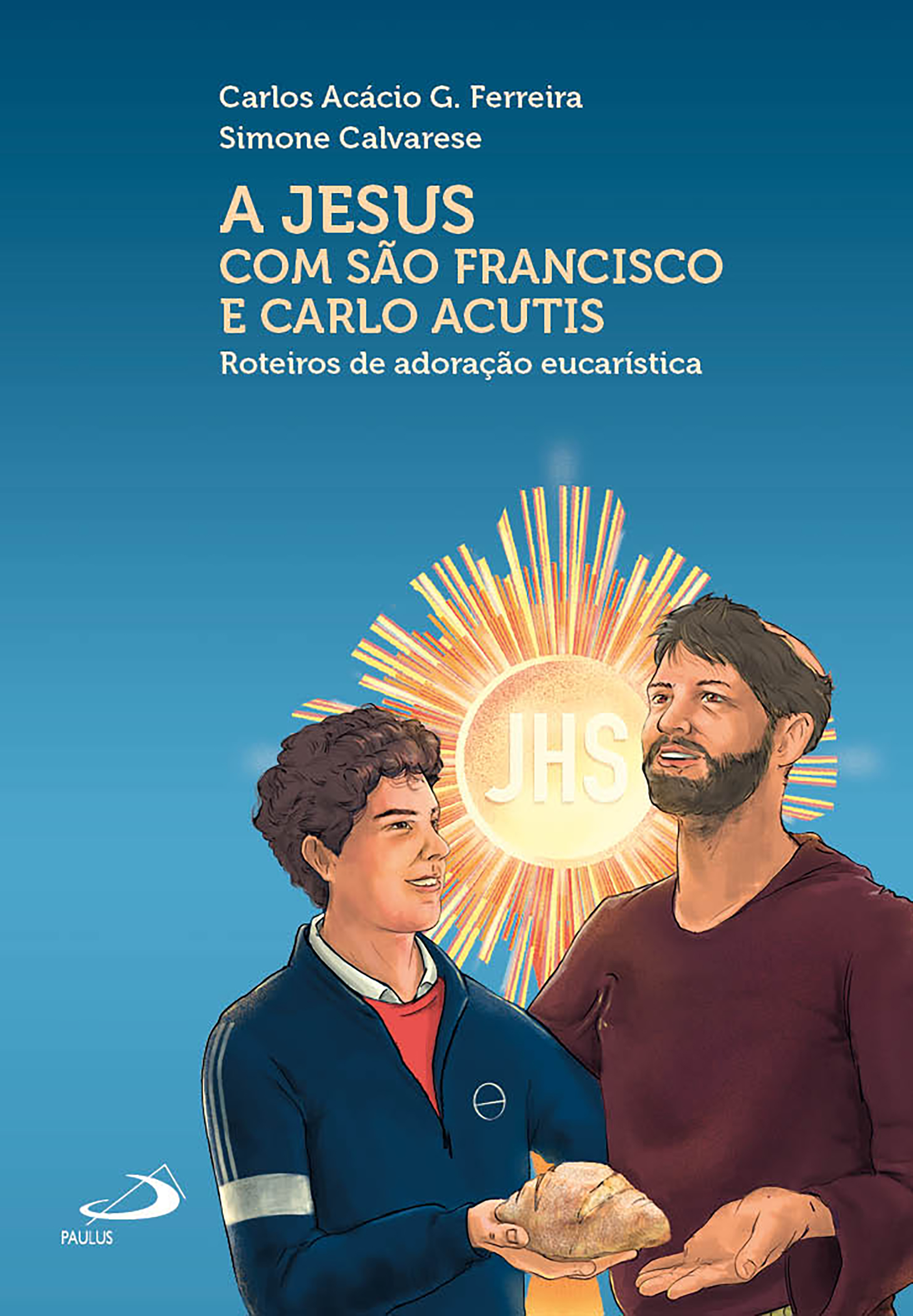 A Jesus com São Francisco e Carlo Acutis