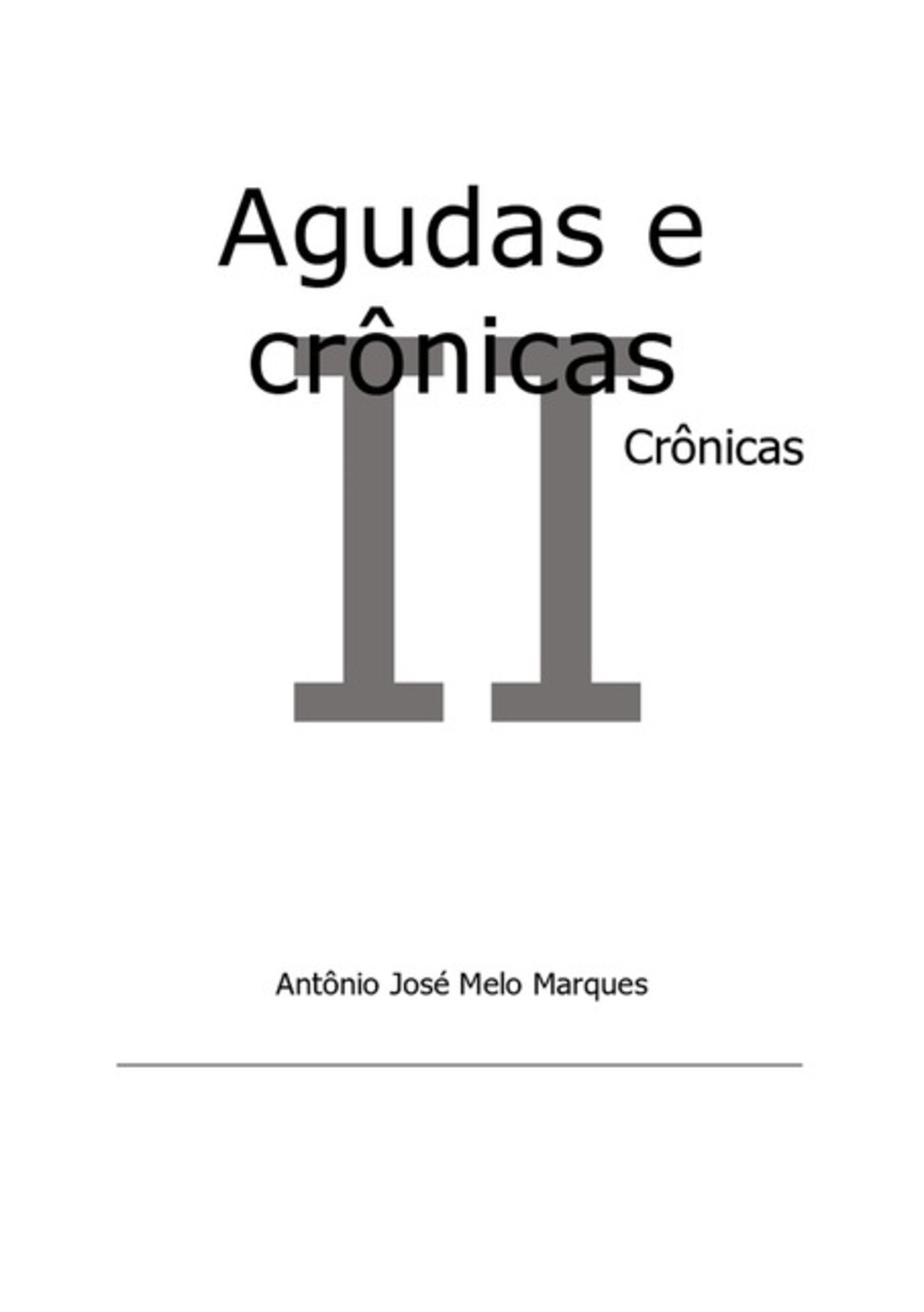 Agudas E Crônicas Ii