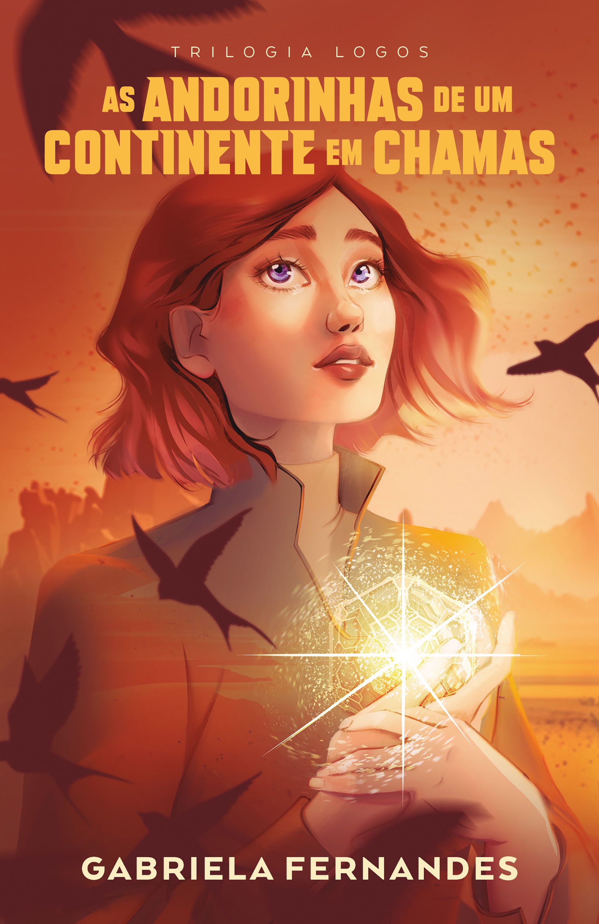 As andorinhas de um continente em chamas – Primeiro volume da Trilogia Logos (autografado)