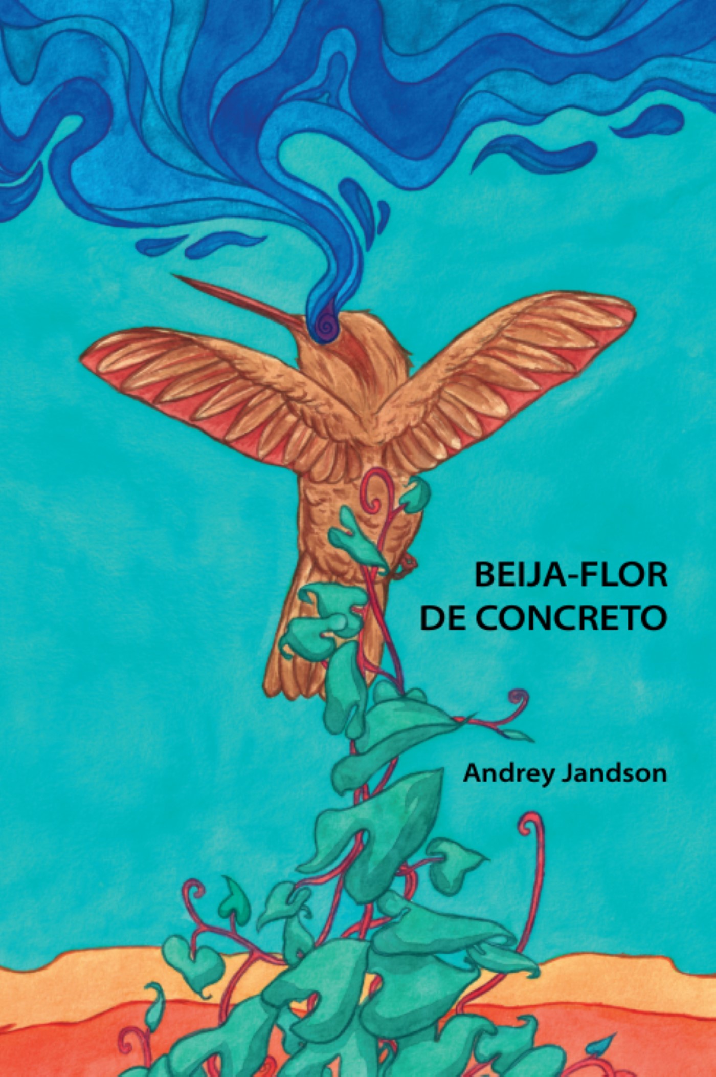 Beija-flor de concreto
