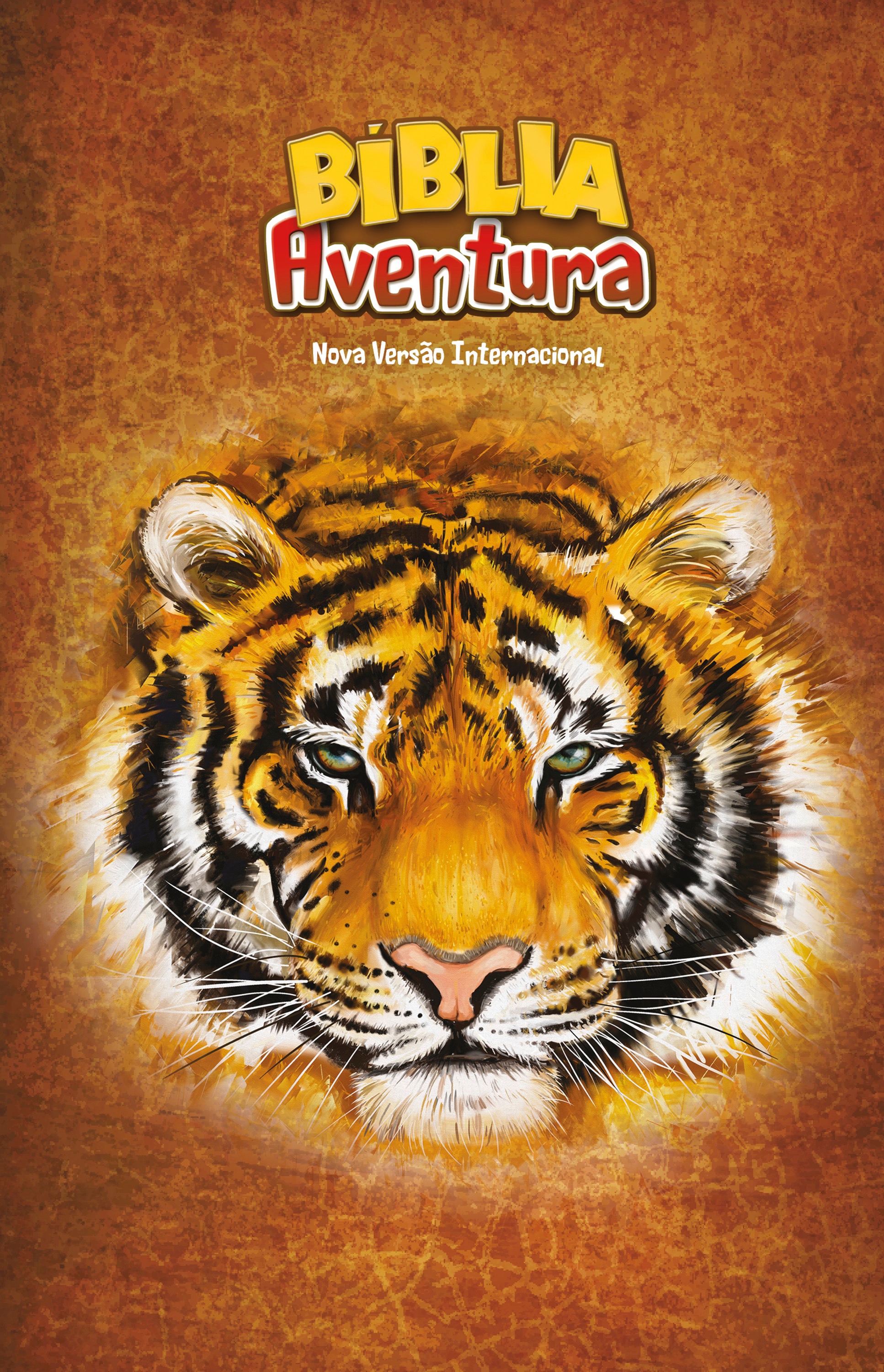 Bíblia Aventura para crianças, NVI, Capa dura com fechamento em ímã, Tigre