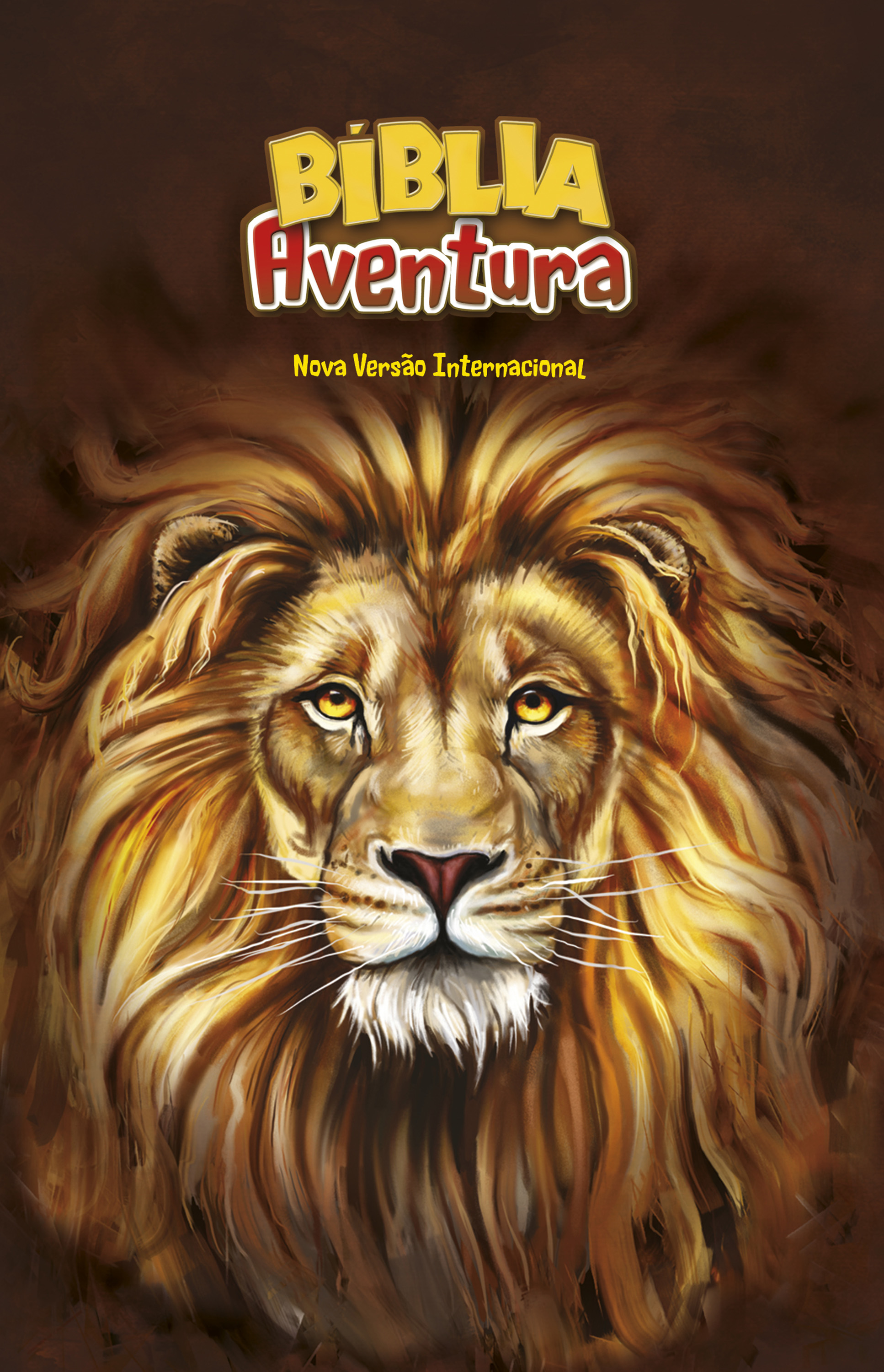 Bíblia Aventura para crianças, NVI, capa leão
