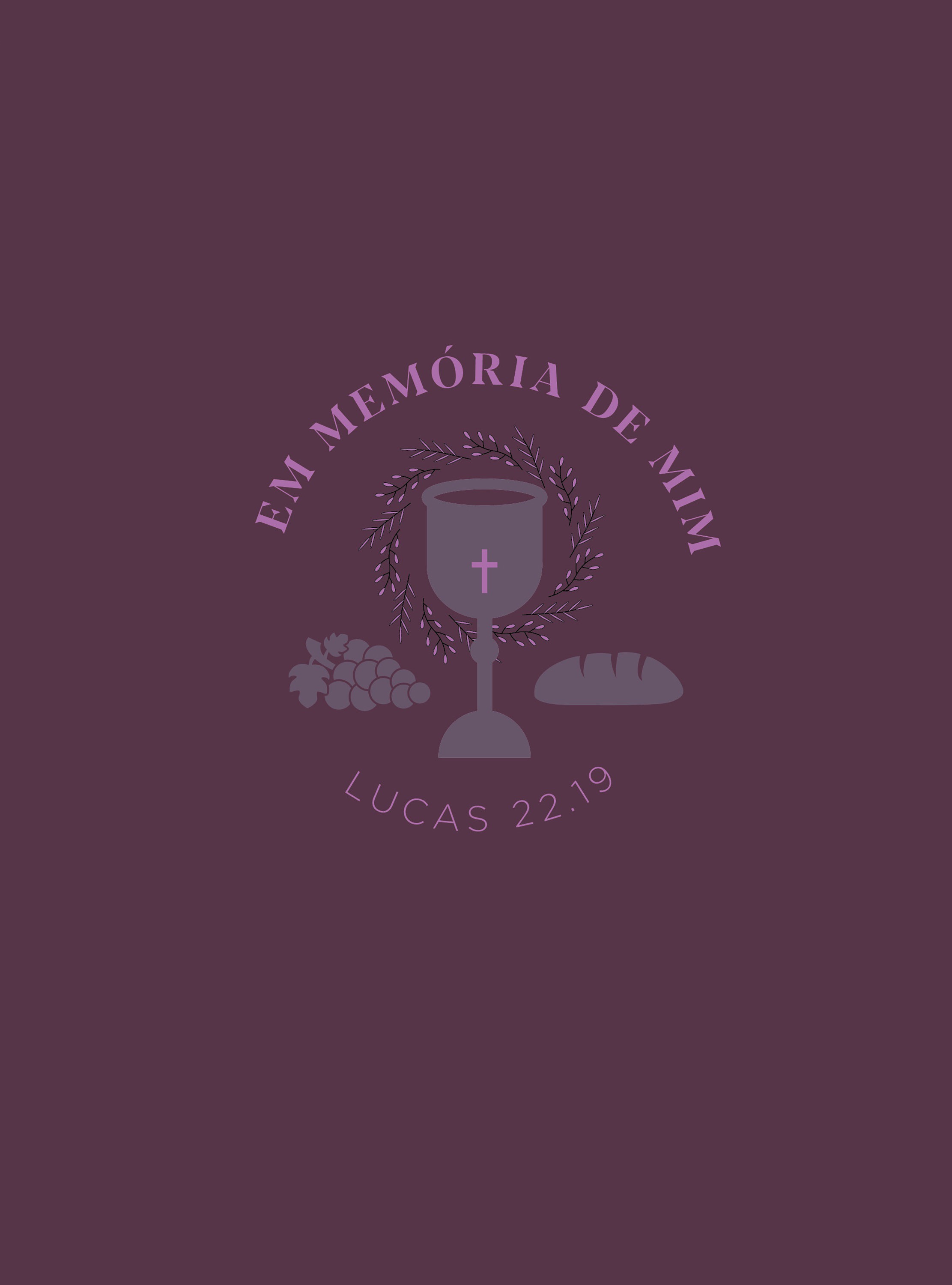 Bíblia NVI: Em memória de mim, Roxo: Nova Versão Internacional