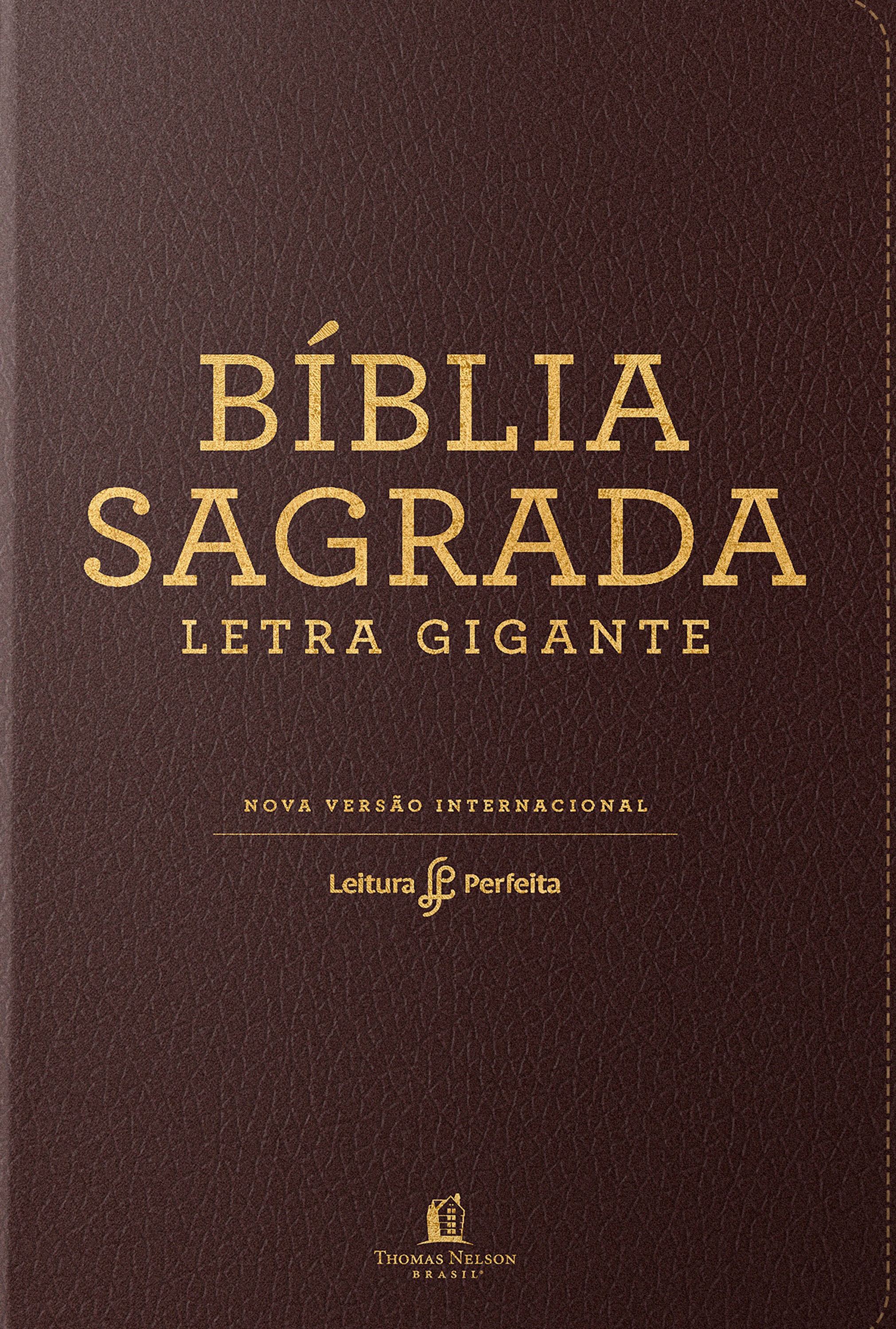 Bíblia NVI, Marrom, Letra Gigante