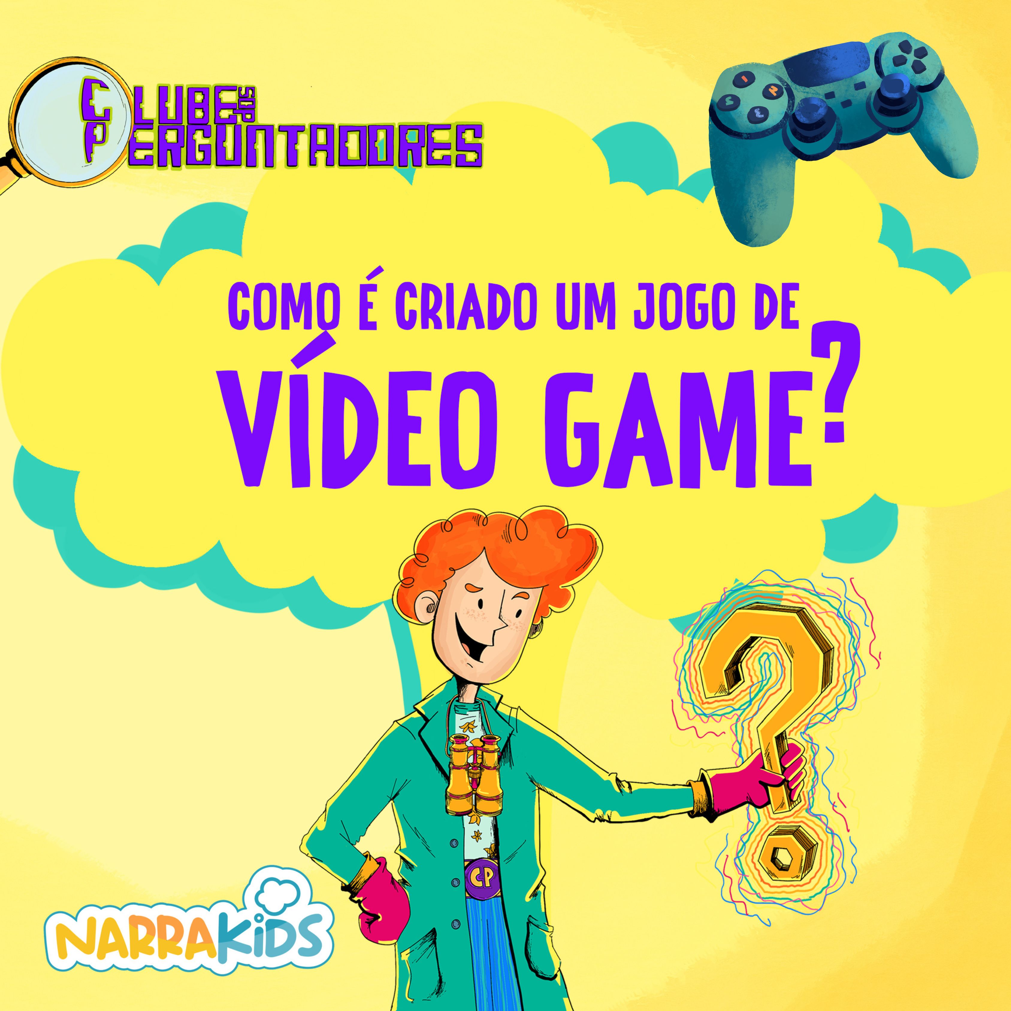 Como é Criado um Jogo de Videogame? - Curiosidades para Crianças