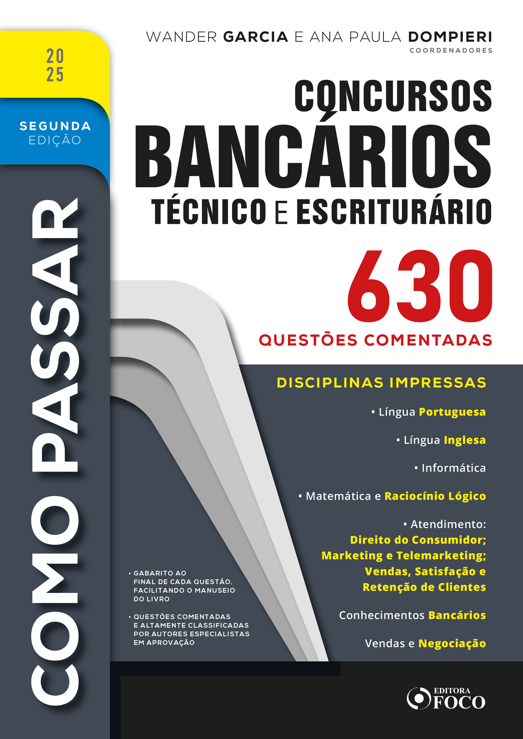 Como Passar em Concursos Bancários - Técnico e Escriturário - 2ª Ed - 2025