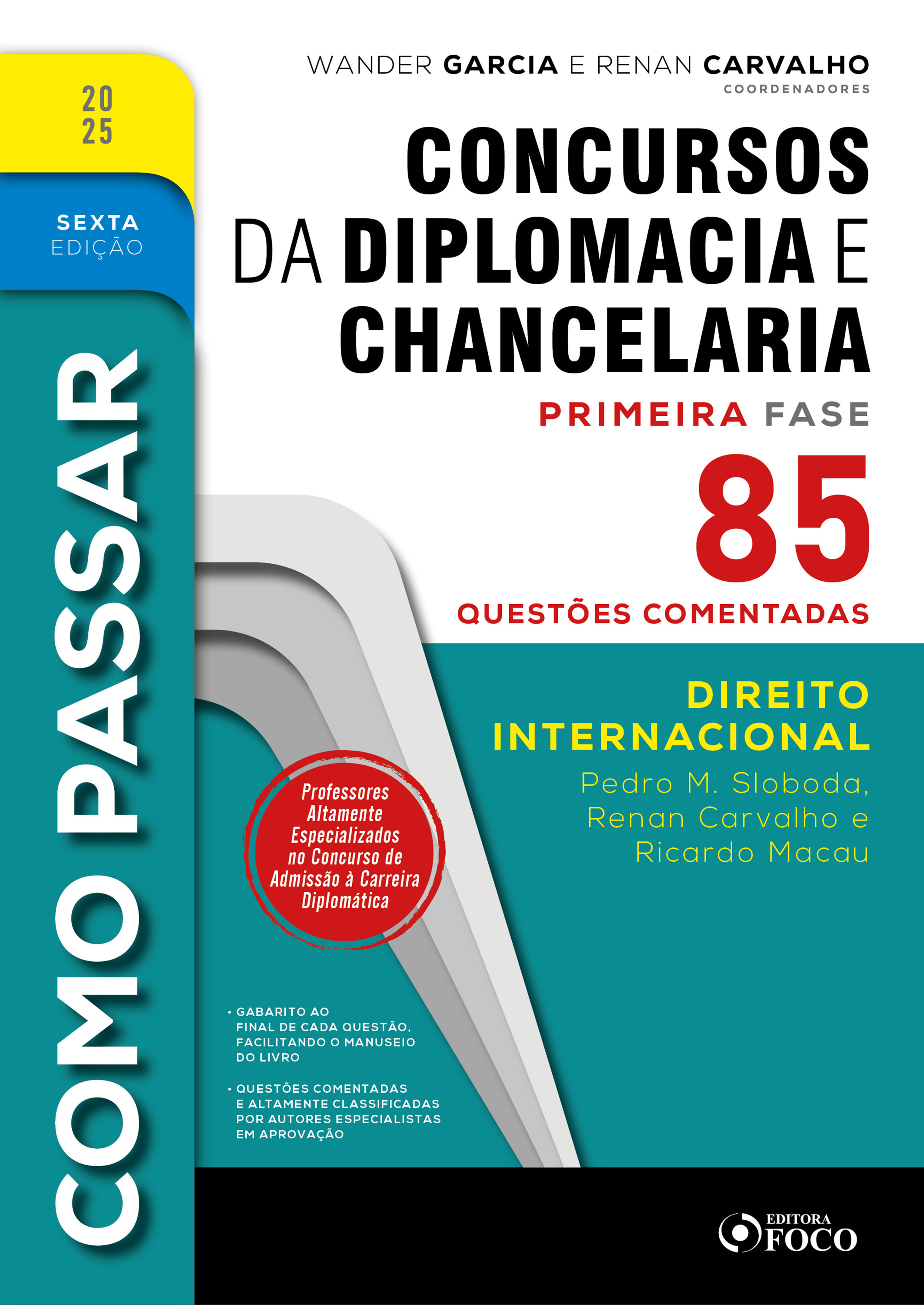 Como Passar em Concursos de Diplomacia e Chancelaria - 6ª Ed - 2025