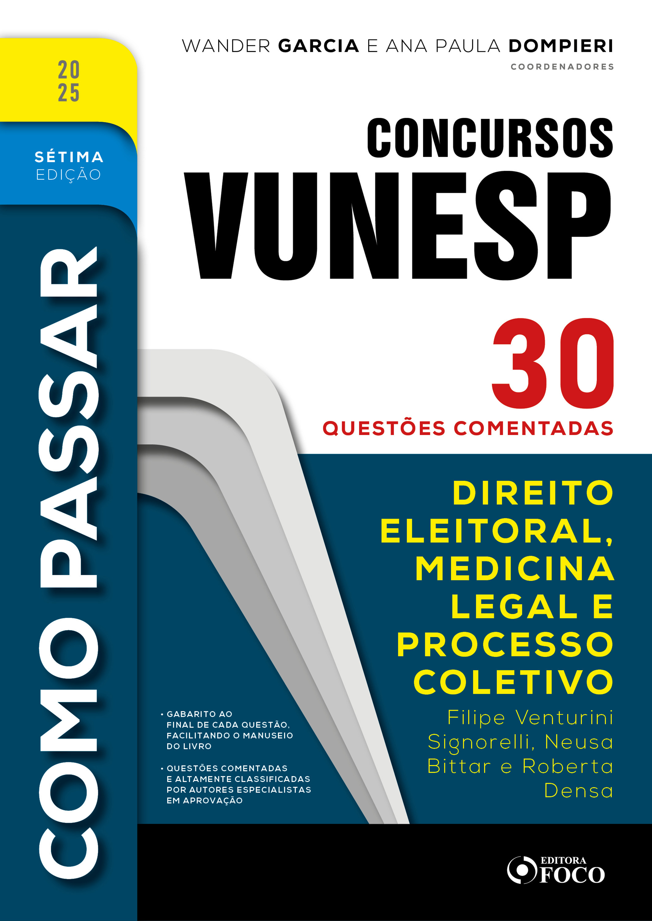 Como Passar em Concursos Vunesp - 7ª Ed -2025