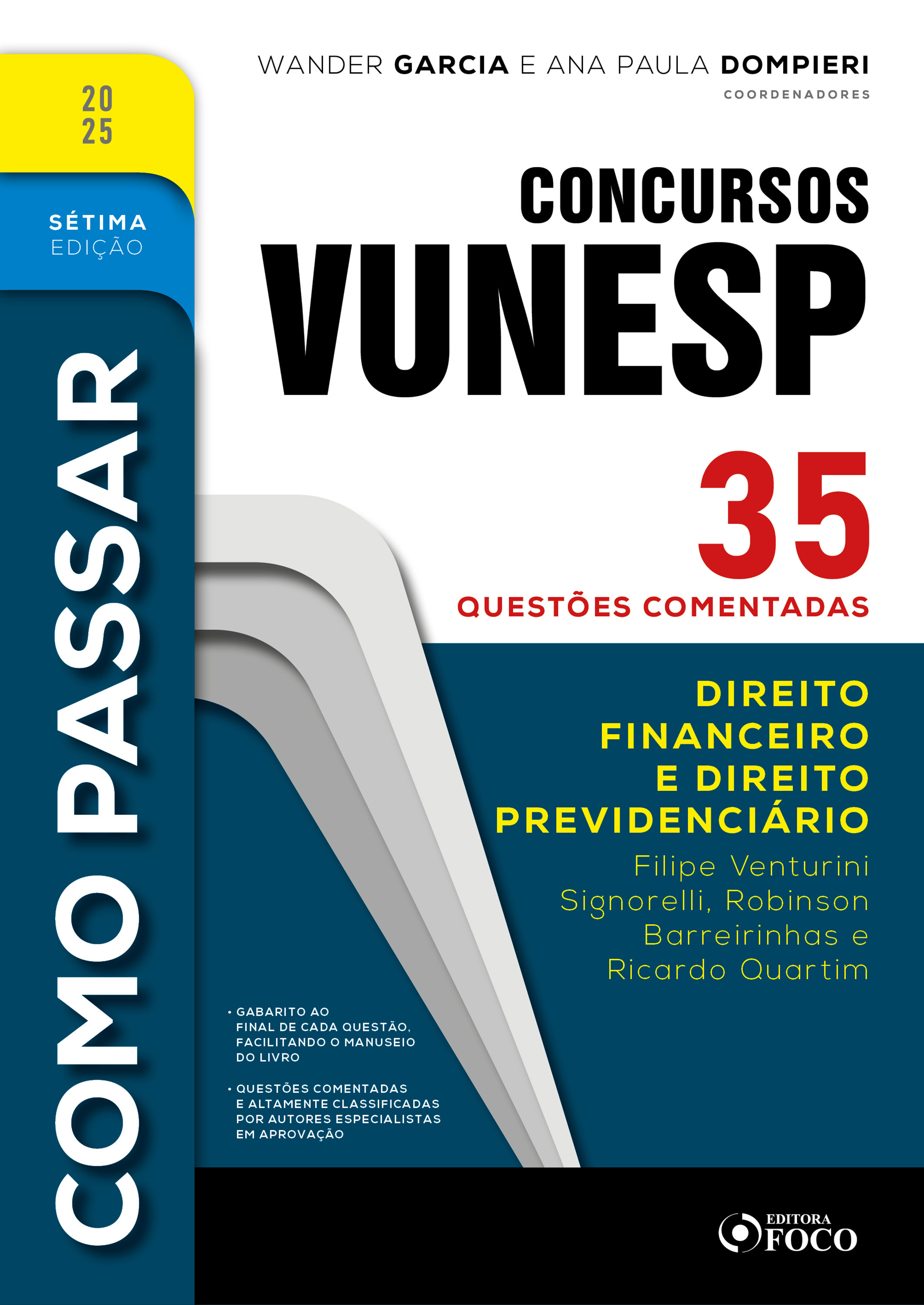 Como Passar em Concursos Vunesp - 7ª Ed -2025