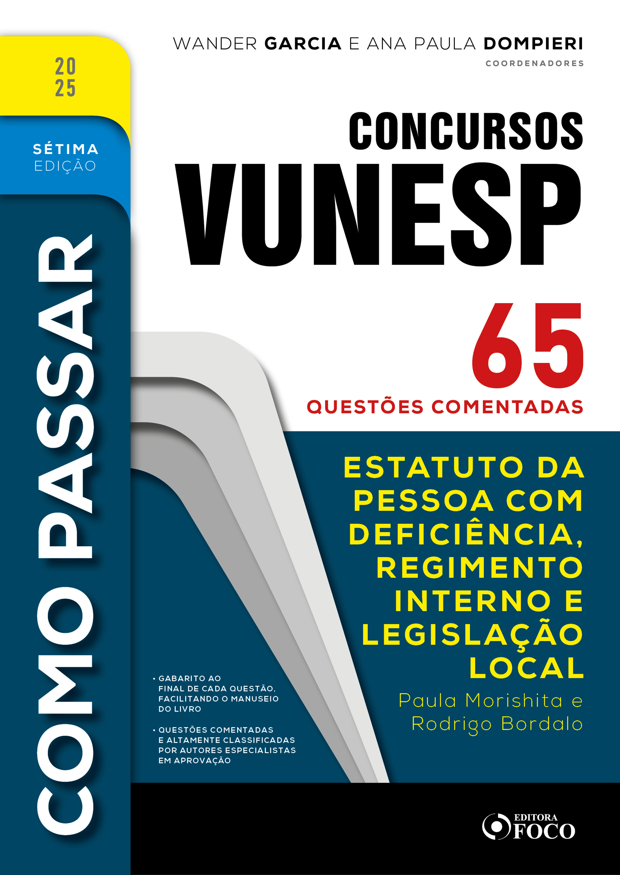 Como Passar em Concursos Vunesp - 7ª Ed -2025