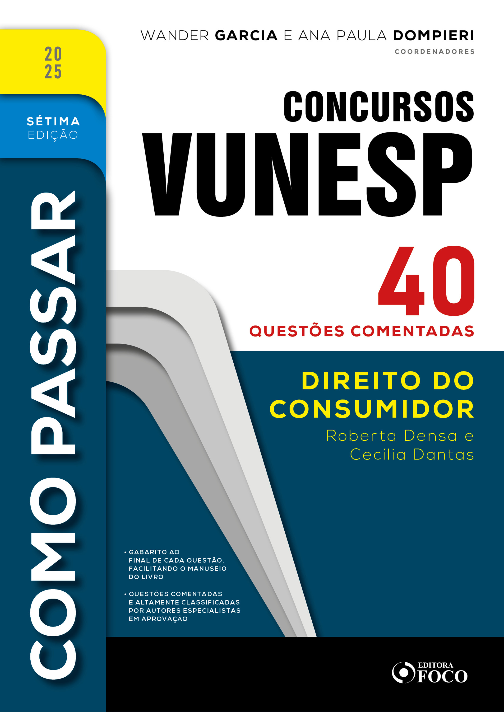 Como Passar em Concursos Vunesp - 7ª Ed -2025
