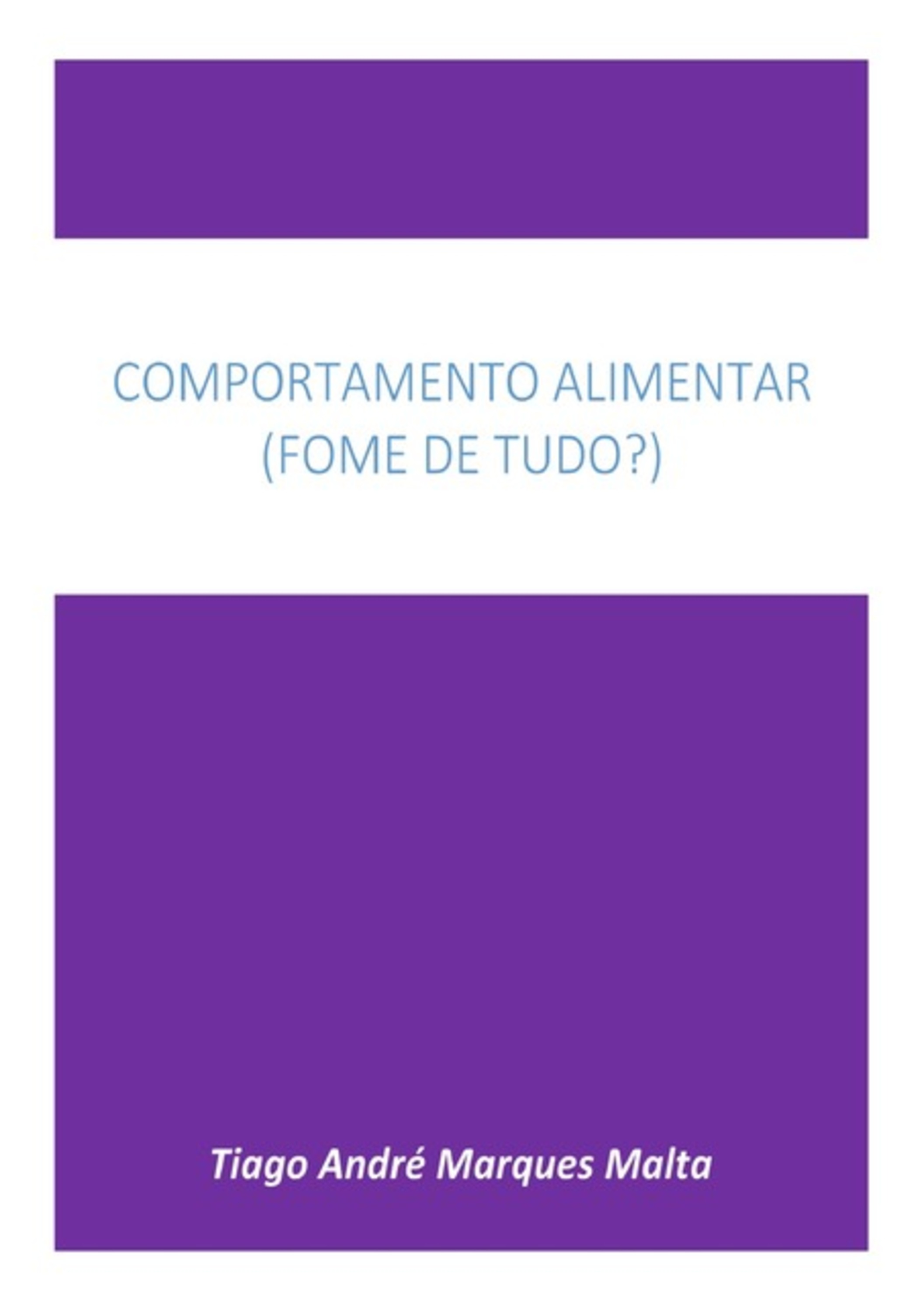 Comportamento Alimentar