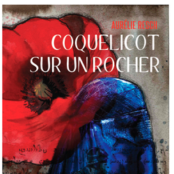 Coquelicot sur un rocher