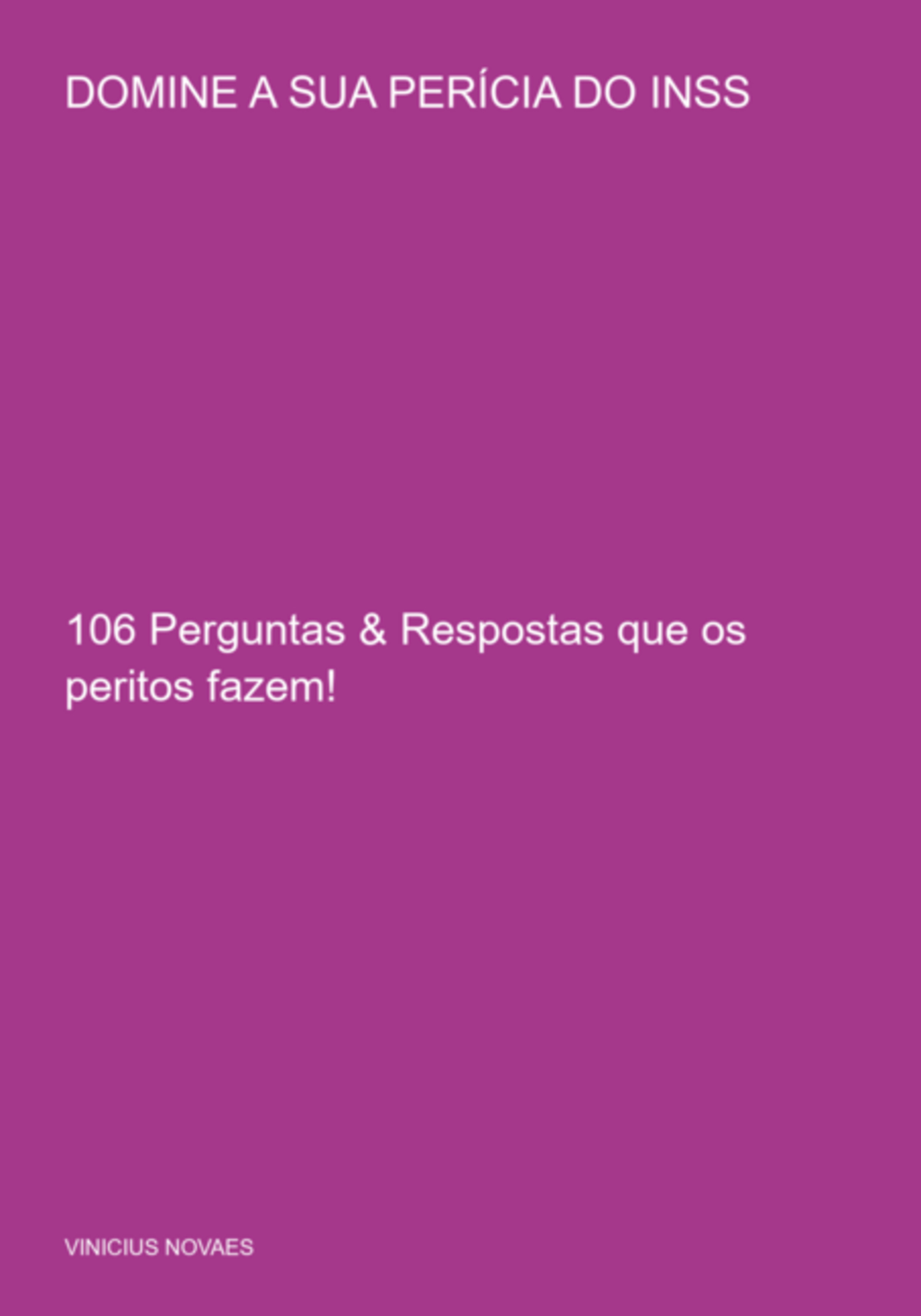 Domine A Sua Perícia Do Inss