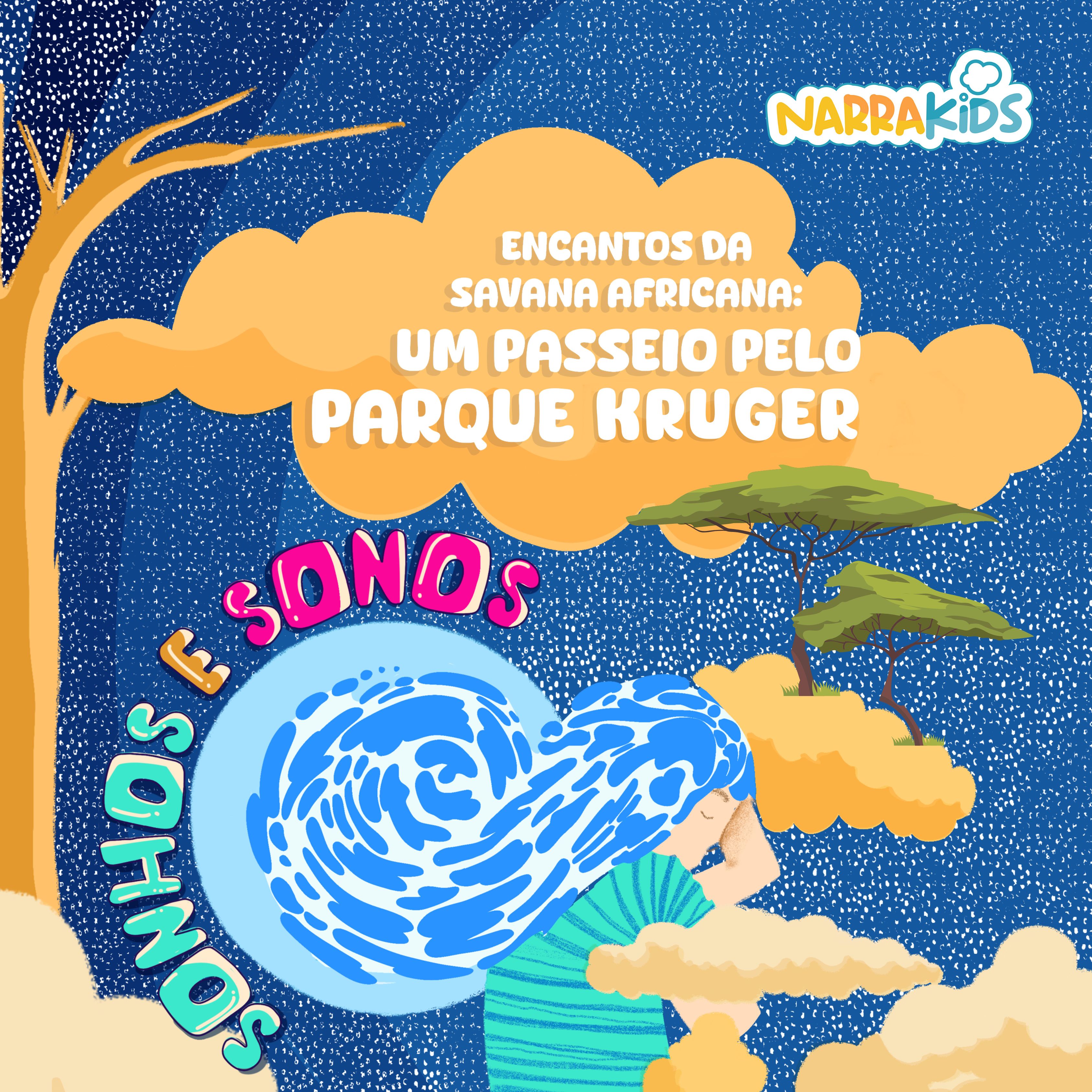 Encantos da Savana Africana: Um passeio pelo Parque Kruger - Relaxamento para Crianças