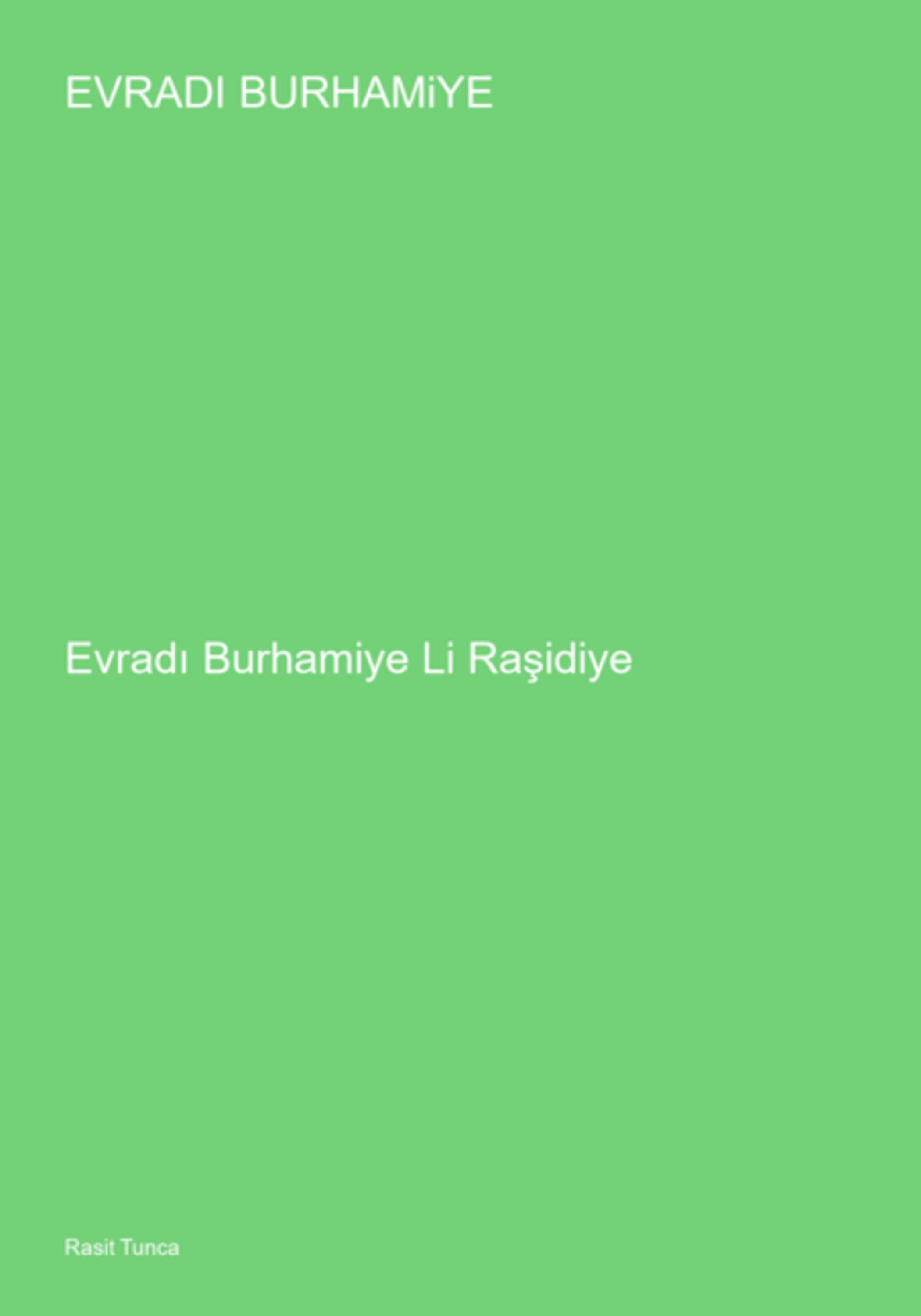 Evradi Burhamiye