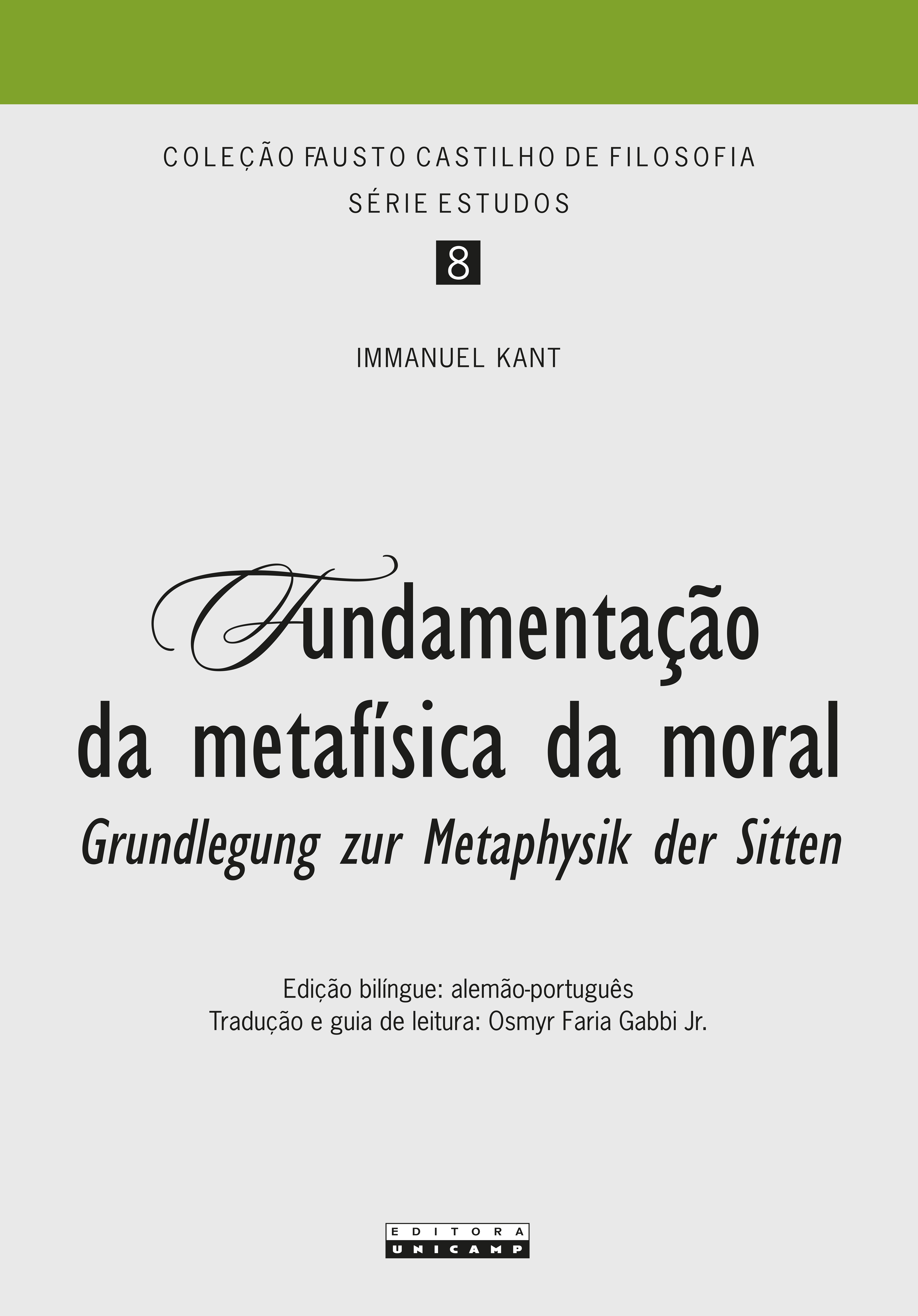 Fundamentação da metafísica da moral