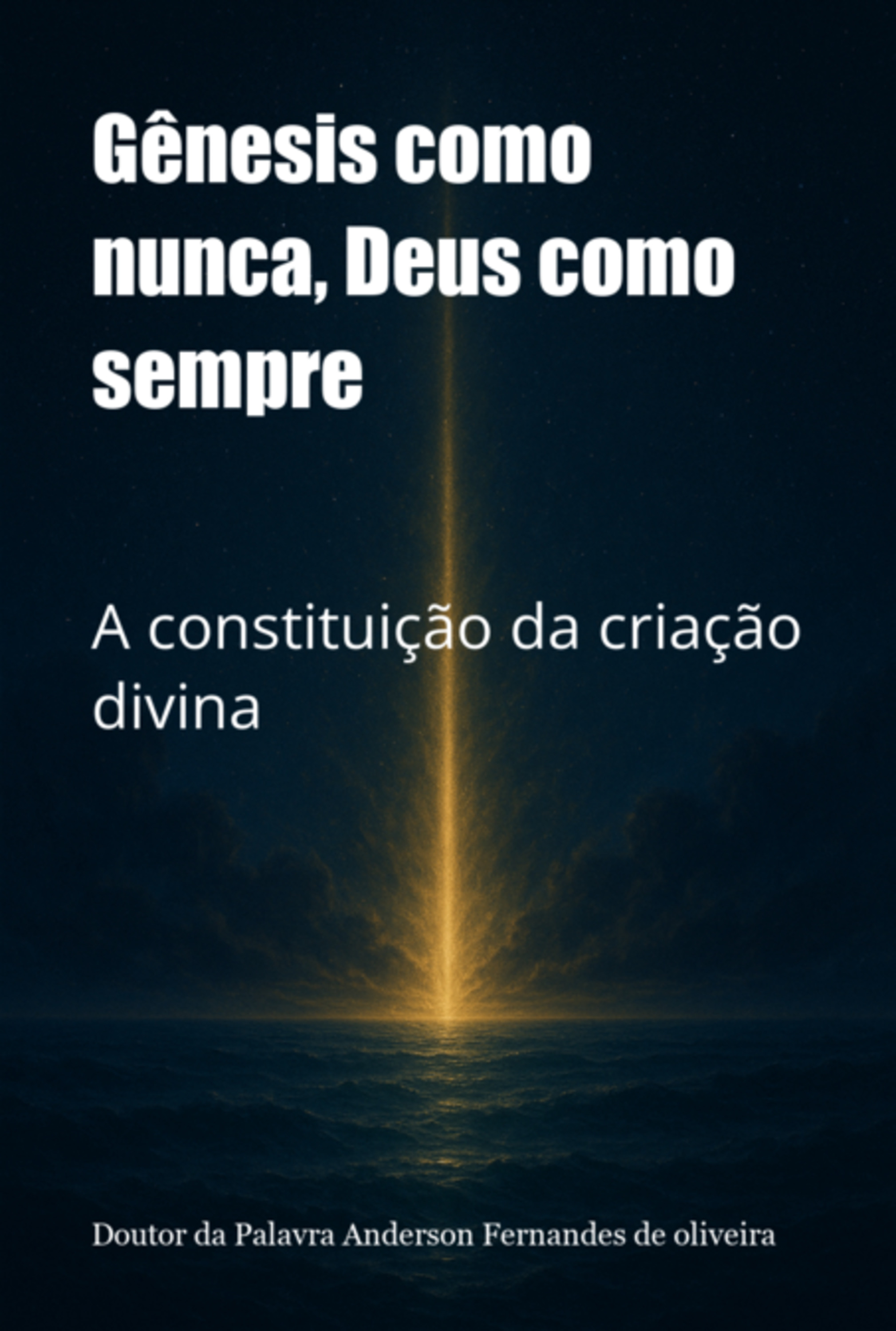 Gênesis Como Nunca, Deus Como Sempre