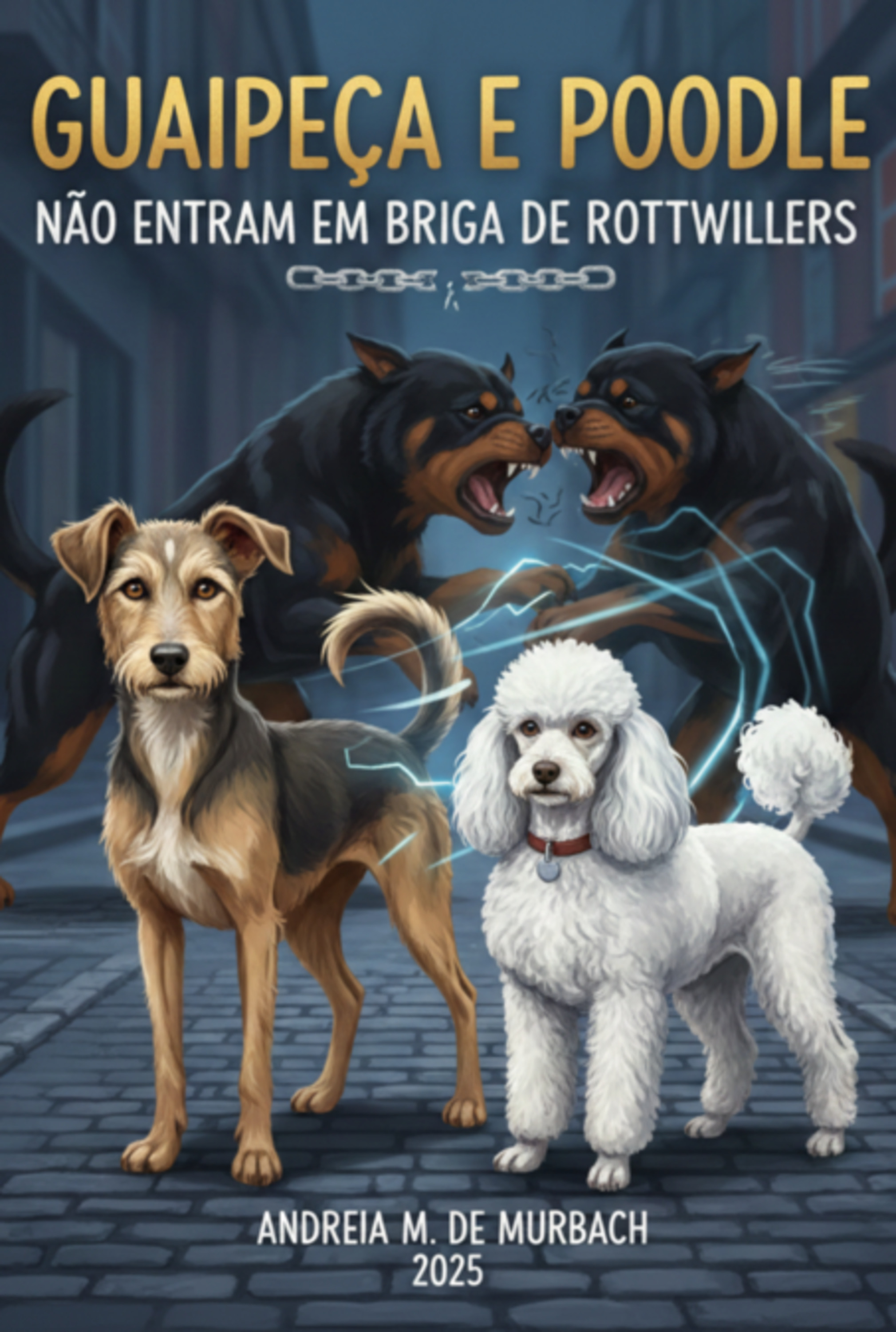 Guaipeca E Poodle, Não Entram Em Briga De Rottweilers