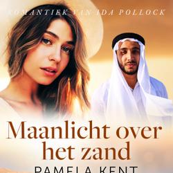 Maanlicht over het zand