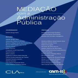 Mediação com a Administração Pública