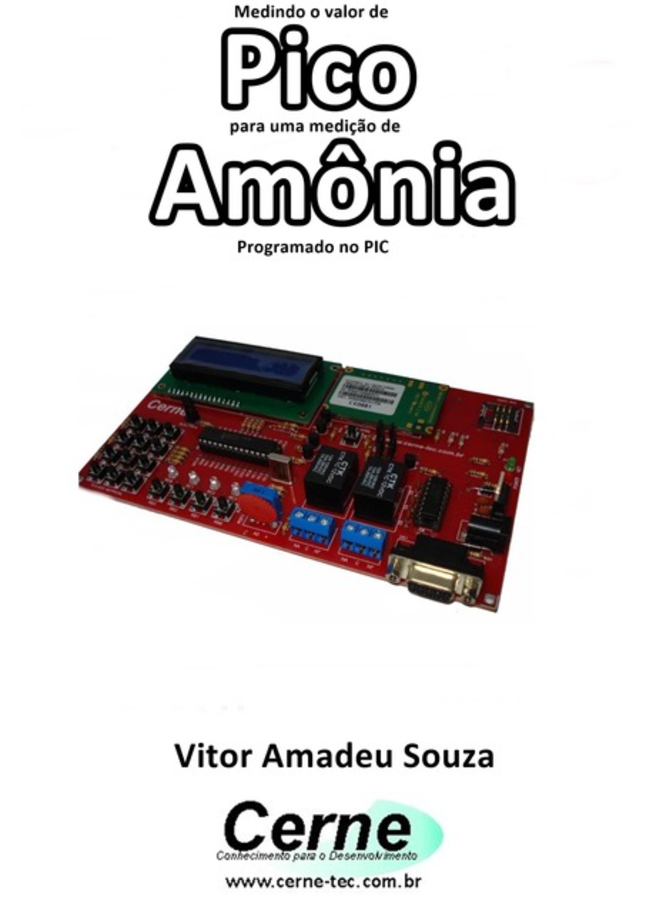 Medindo O Valor De Pico Para Uma Medição De Amônia Programado No Pic