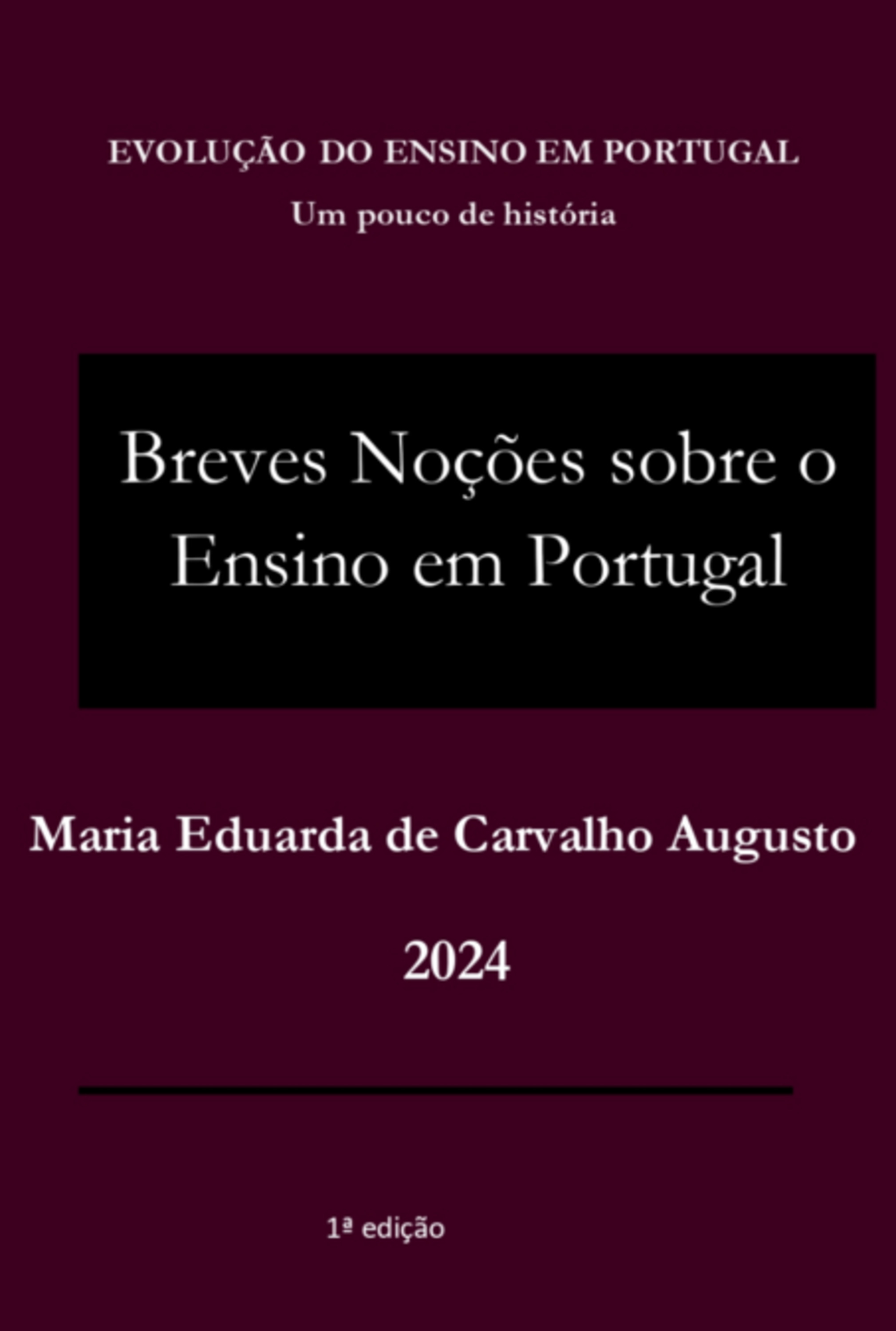 Muito Breves Noções Sobre O Ensino Em Portugal