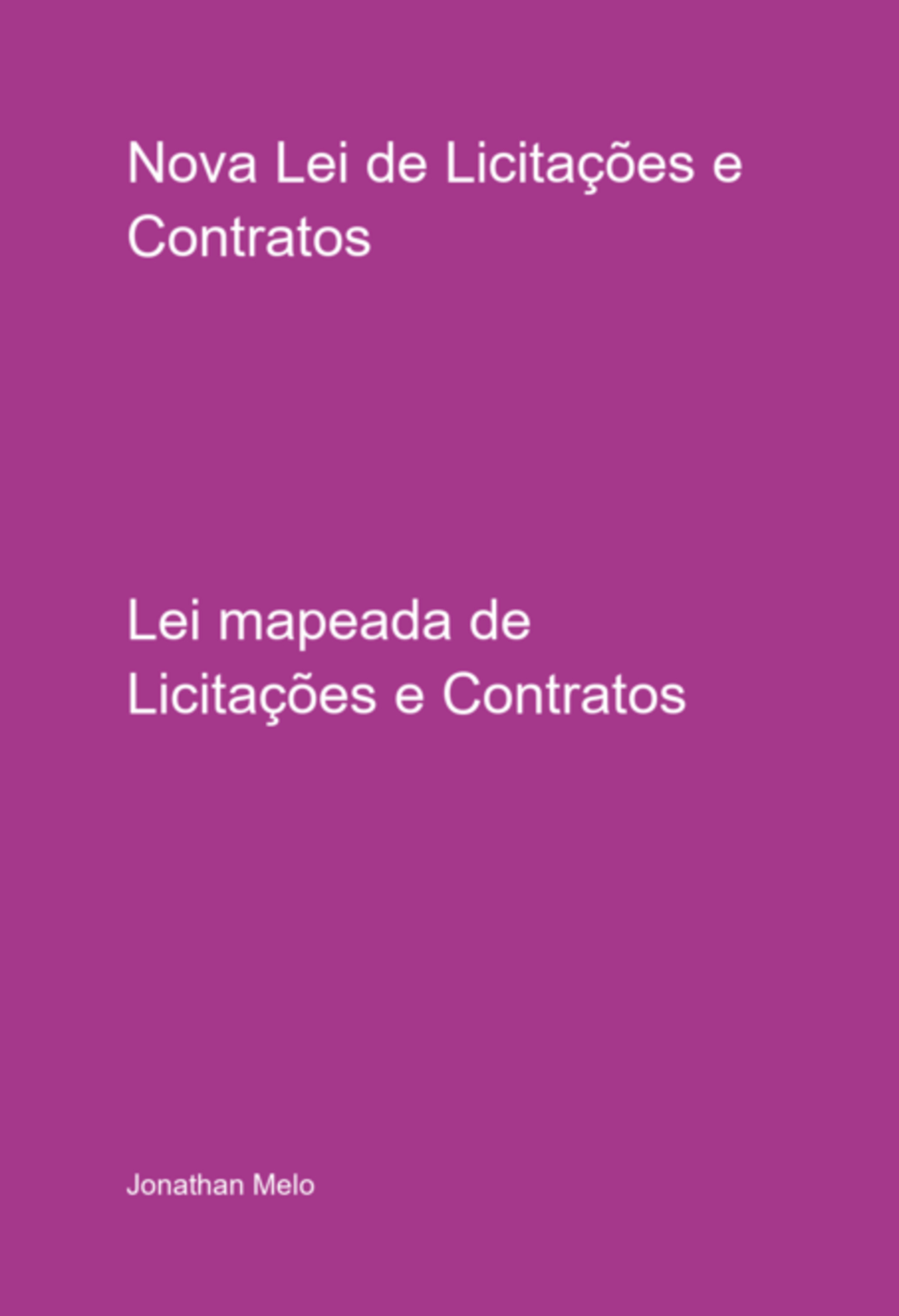Nova Lei De Licitações E Contratos