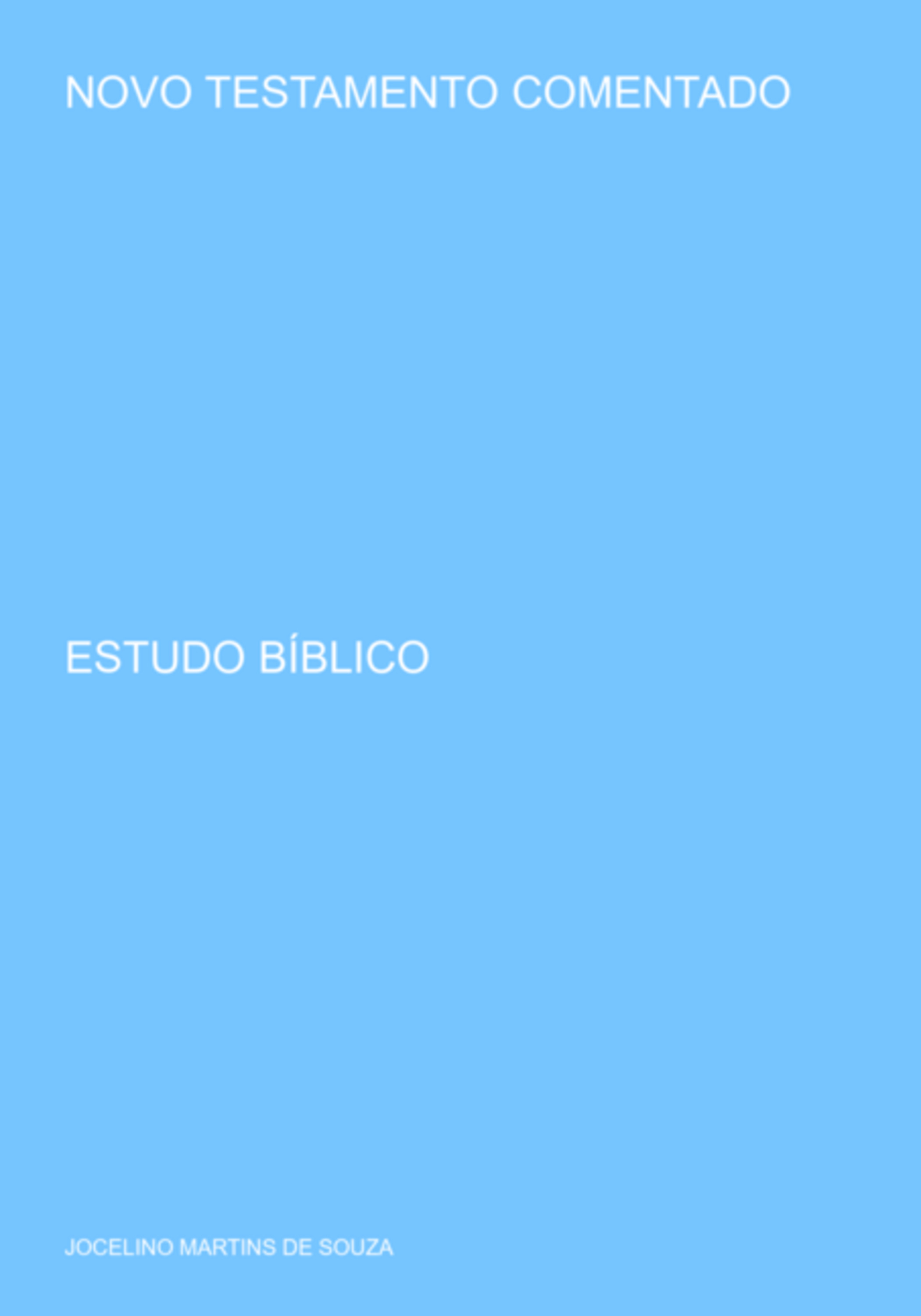 Novo Testamento Comentado