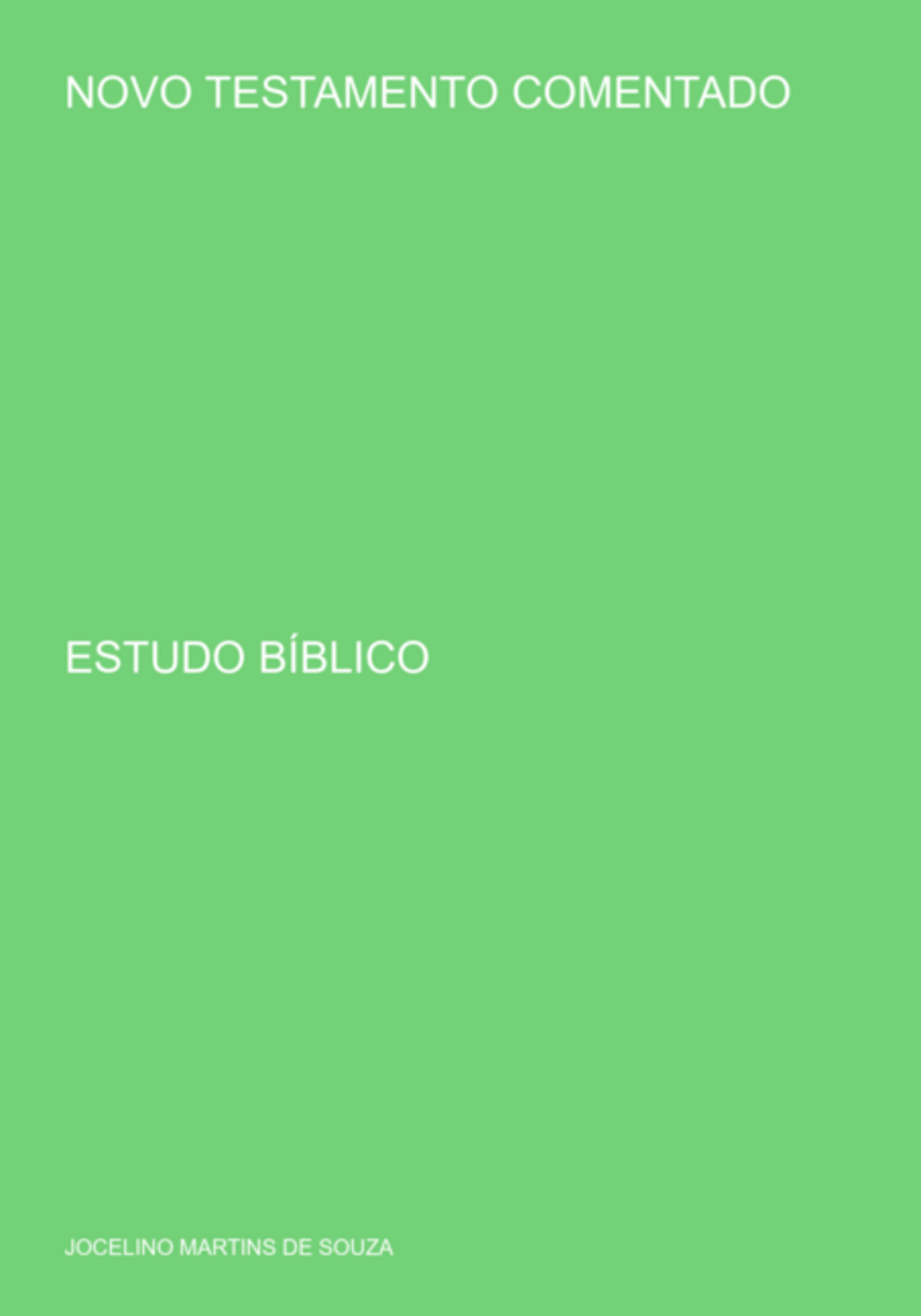 Novo Testamento Comentado