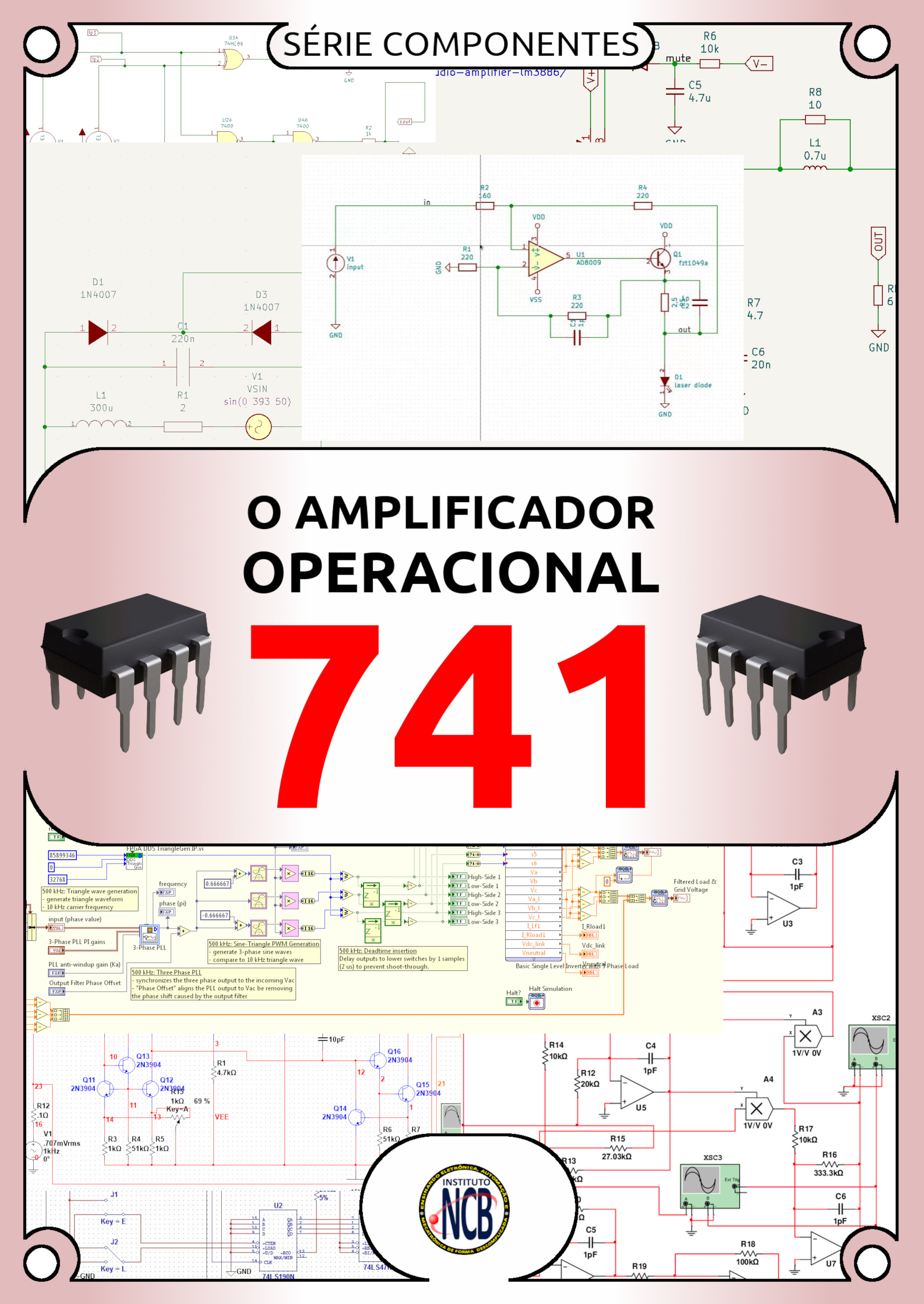 O Amplificador Operacional 741