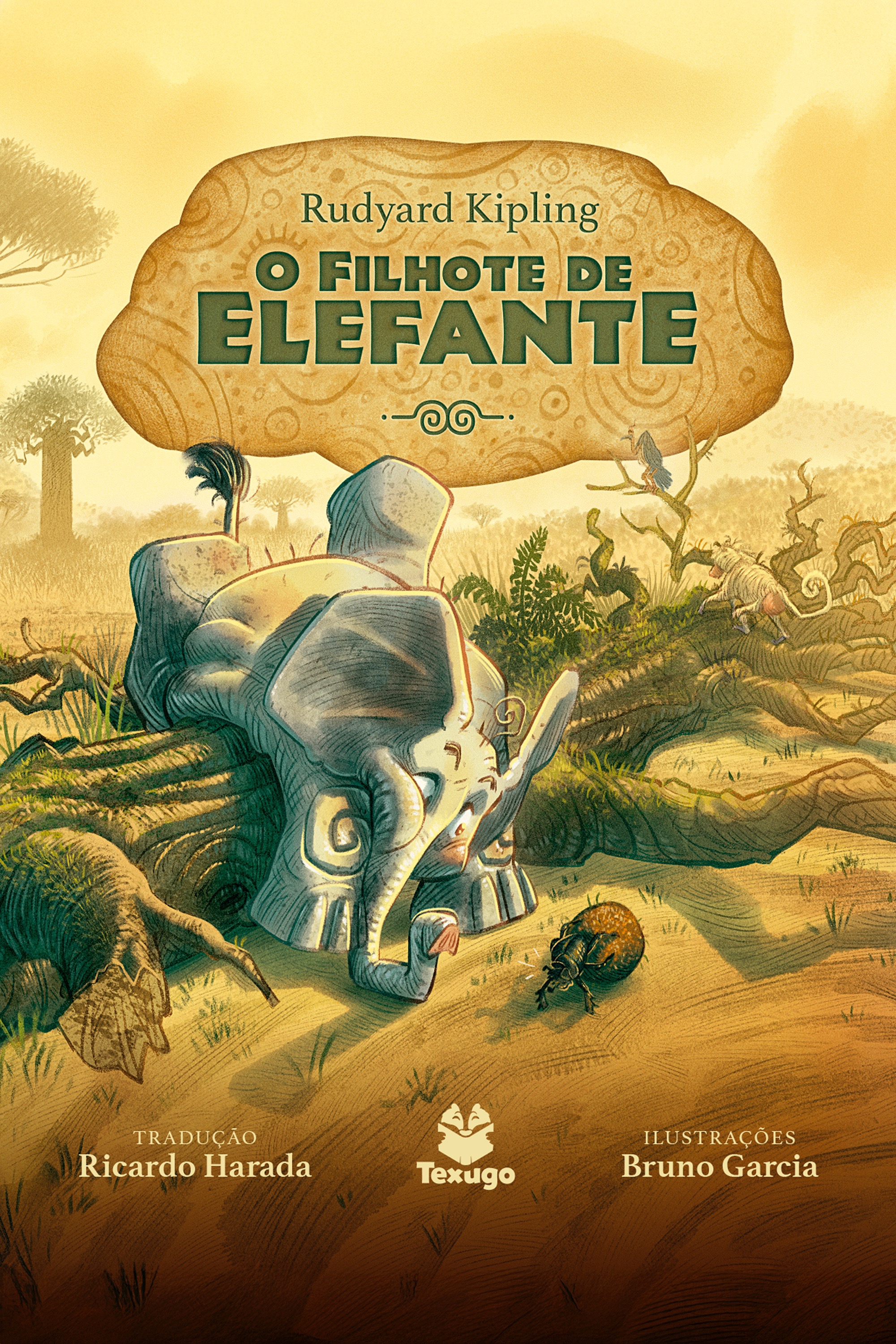 O filhote de elefante