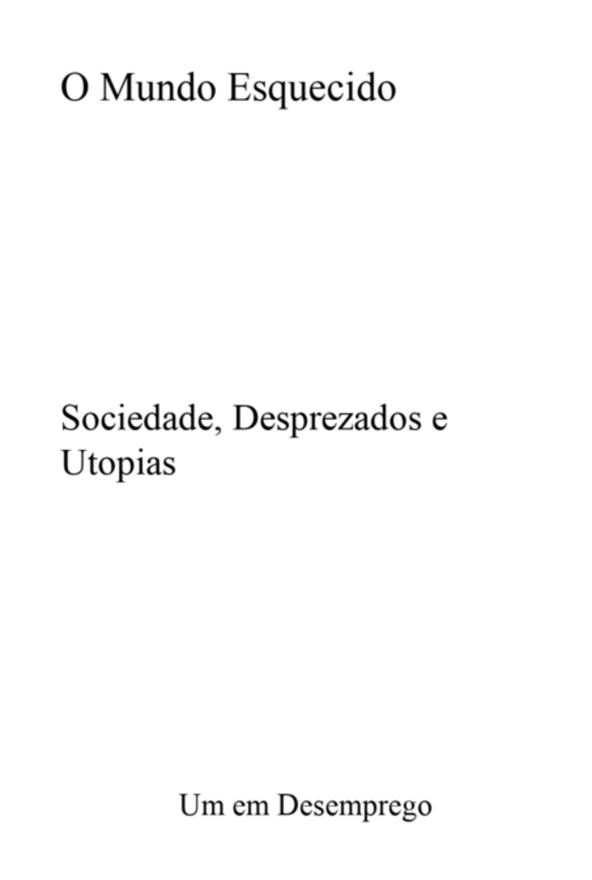 O Mundo Esquecido