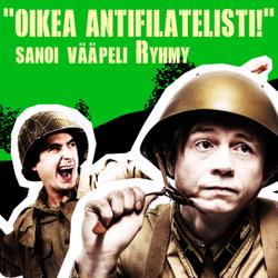 'Oikea antifilatelisti!' sanoi vääpeli Ryhmy