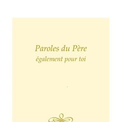 Paroles du Père