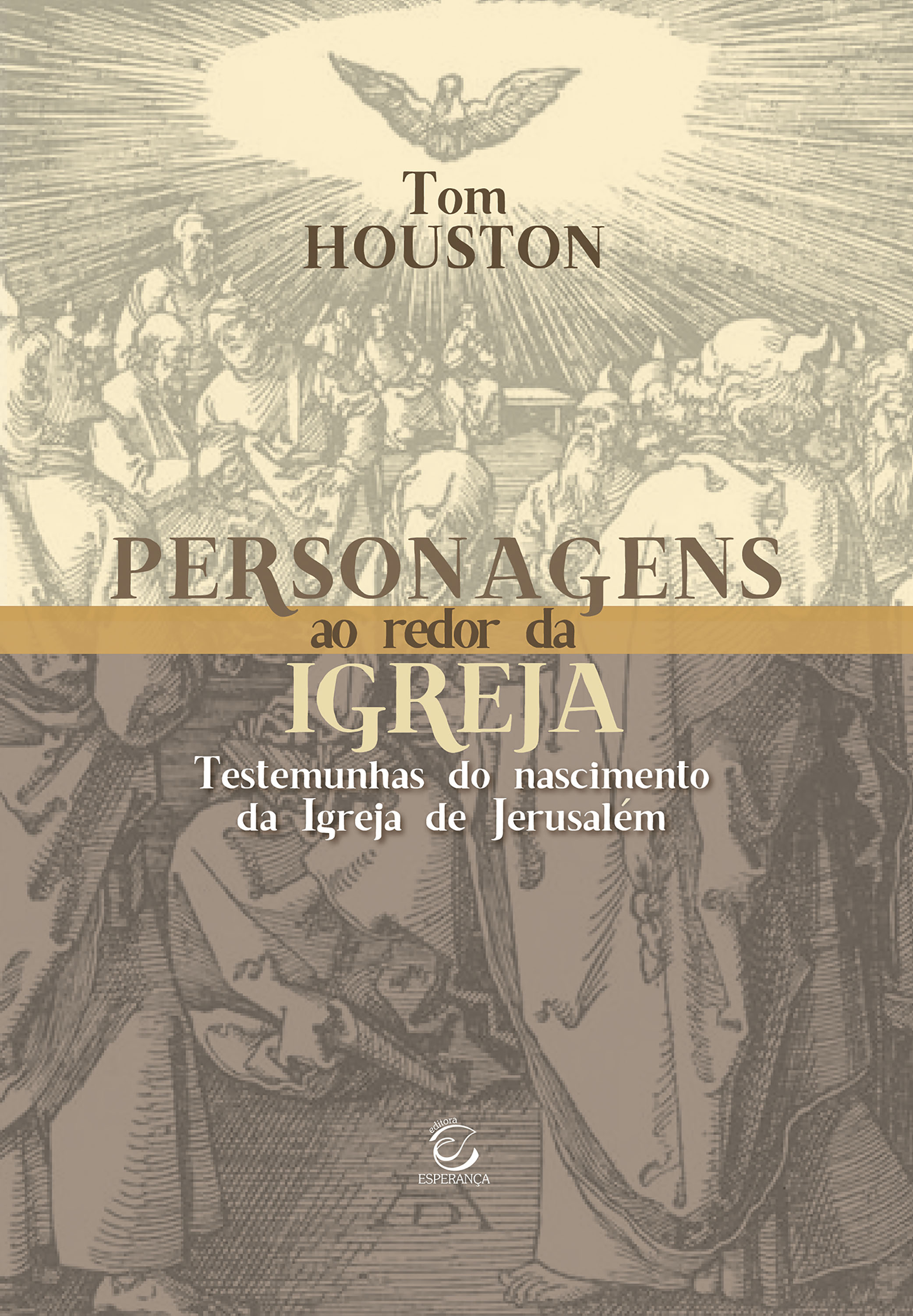 Personagens ao redor da igreja - eBook