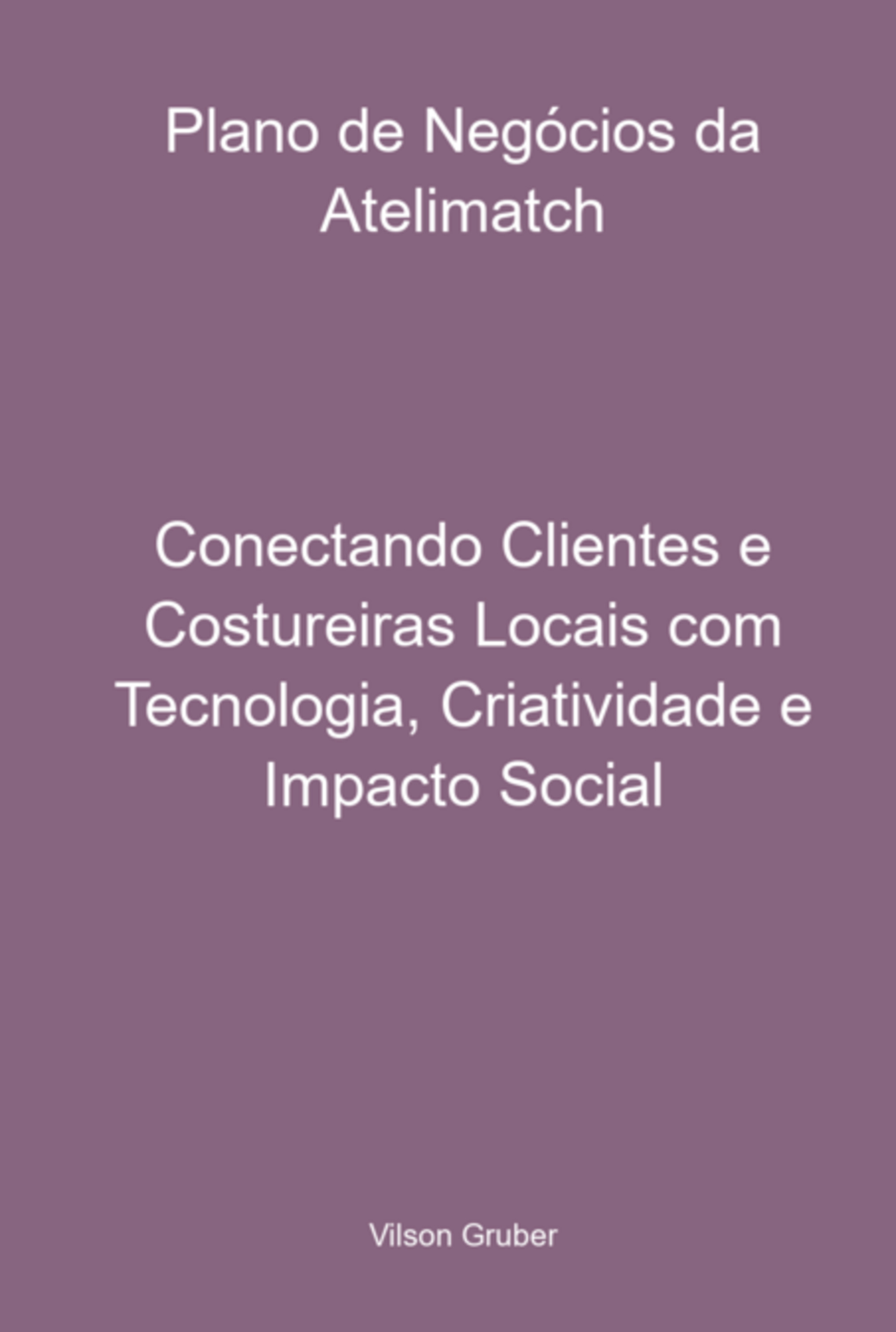 Plano De Negócios Da Atelimatch