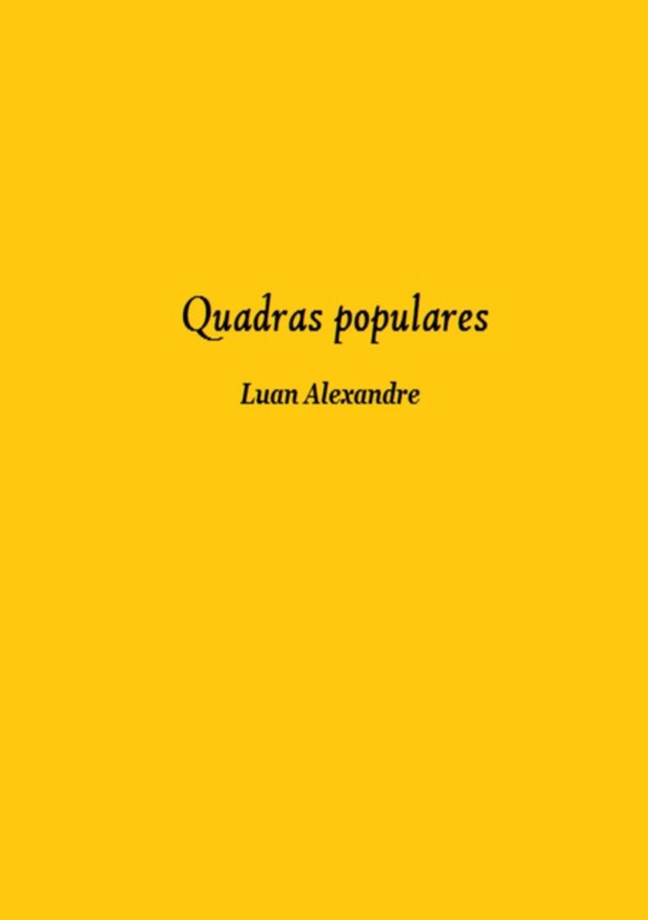 Quadras Populares