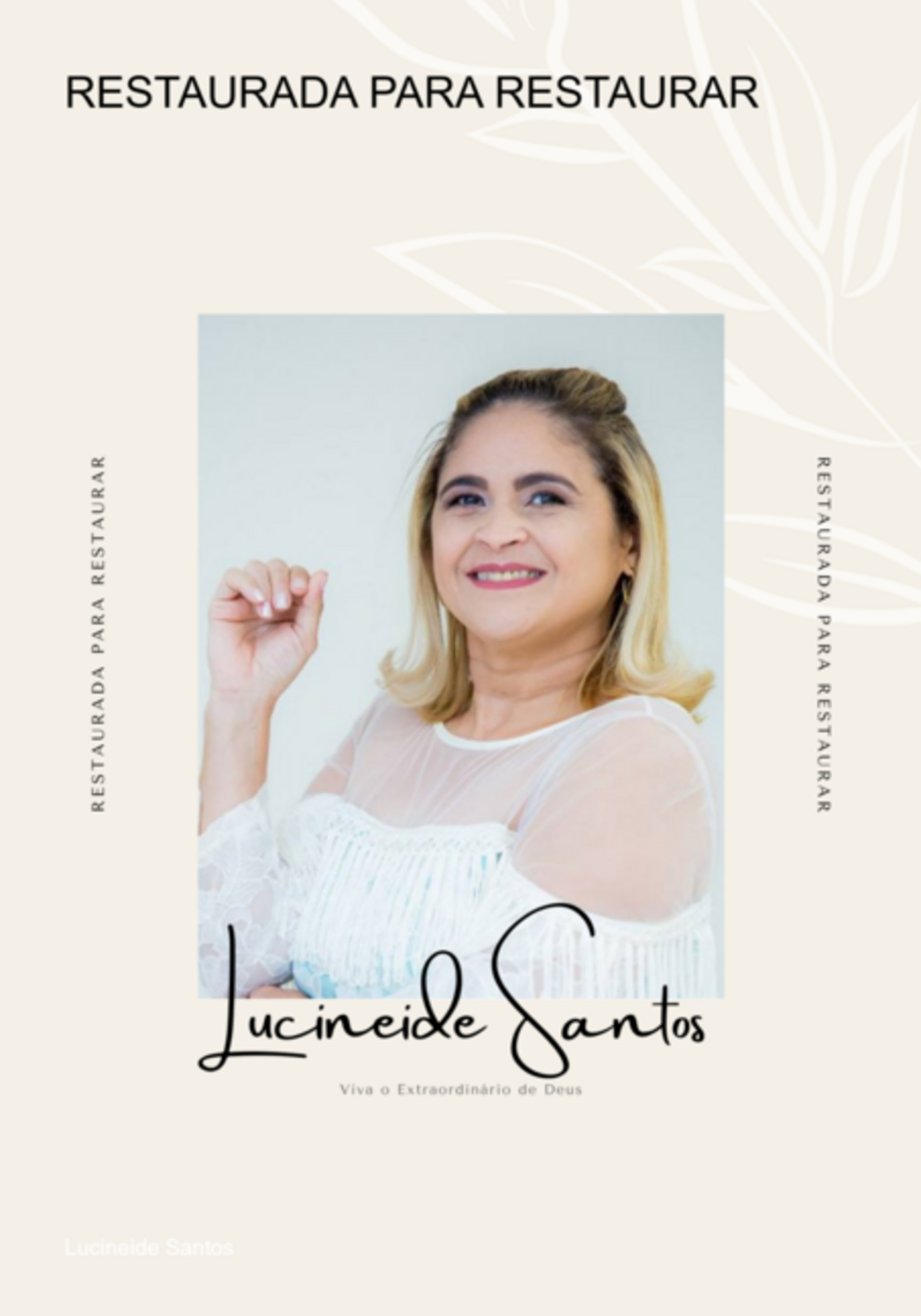 Restaurada Para Restaurar