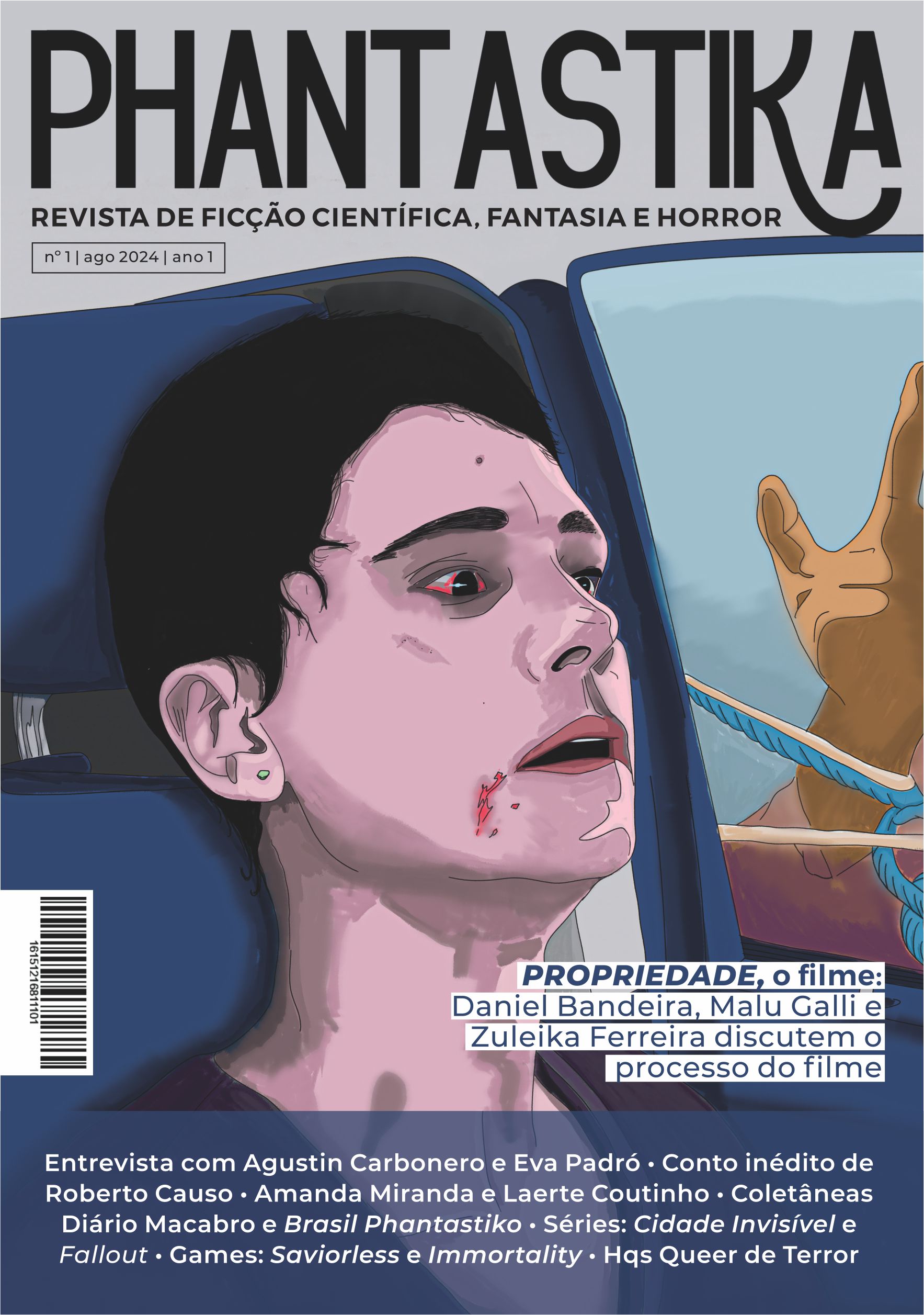 Revista Phantastika de Ficção Científica, Horror e Fantasia Nº 1