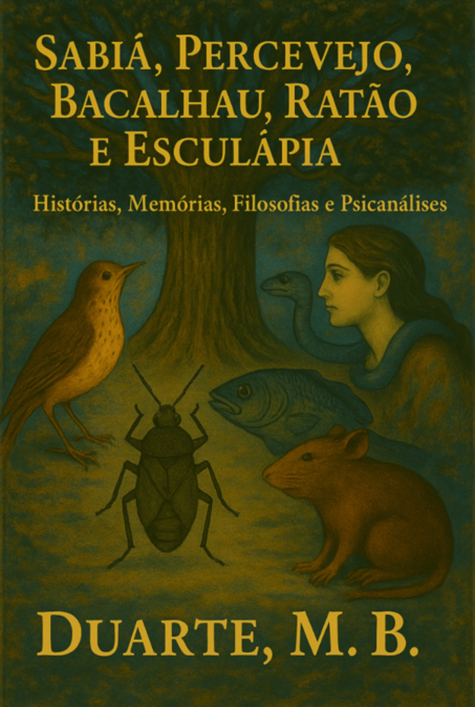 Sabiá, Percevejo, Bacalhau, Ratão E Esculápia: Histórias, Memórias, Filosofias E Psicanálises
