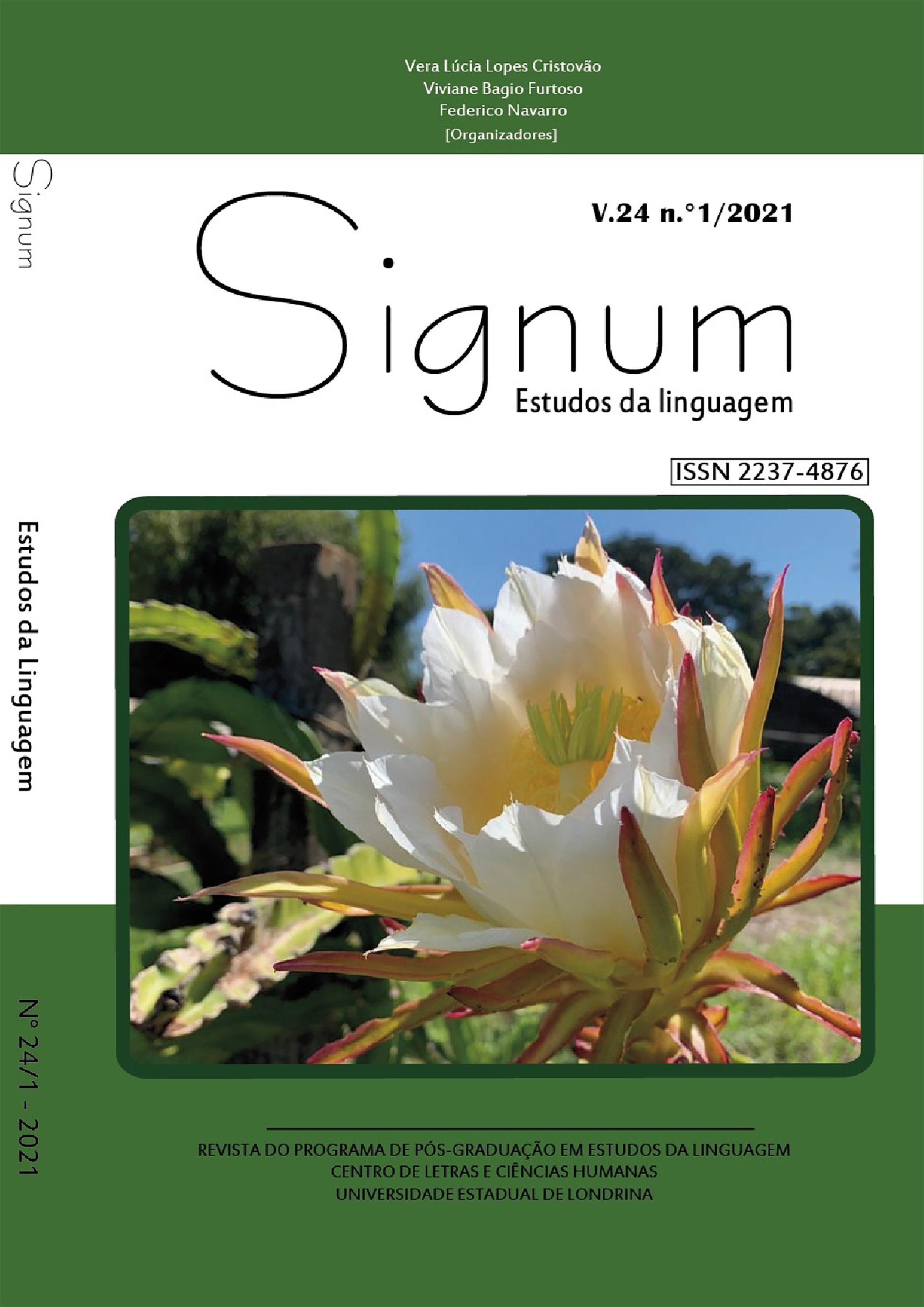 Signum v.24 i.1/april 2021 (Versão Inglês)