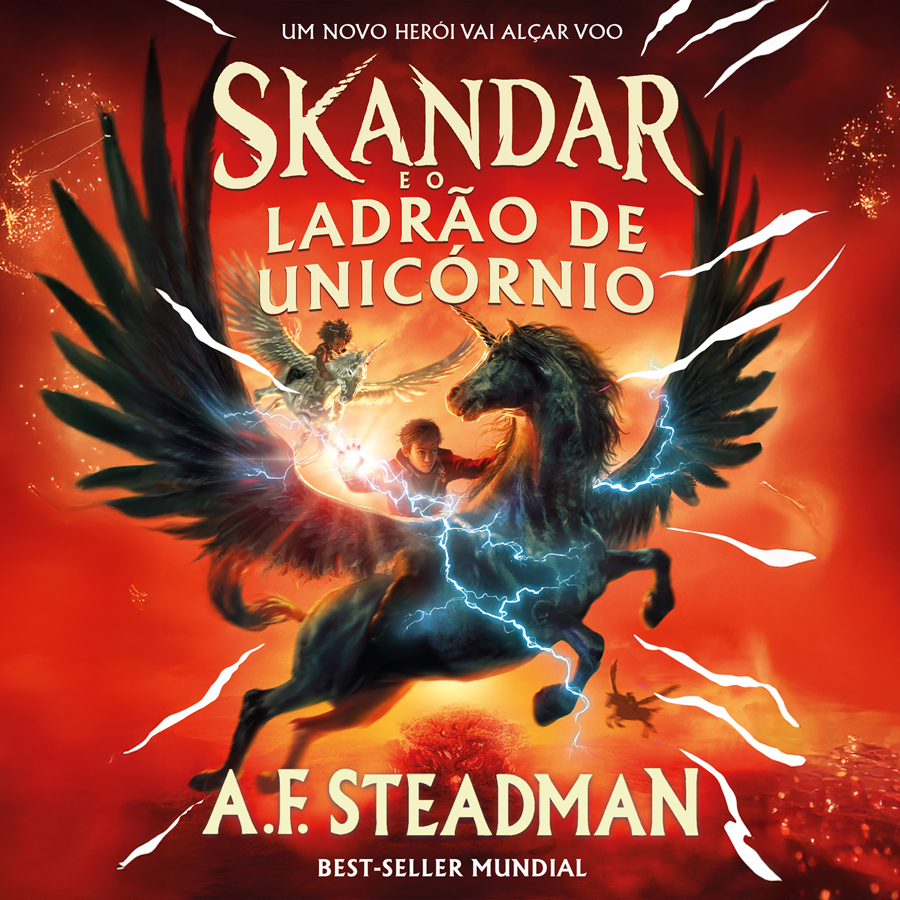 Skandar e o ladrão de unicórnio (Skandar Livro 1)