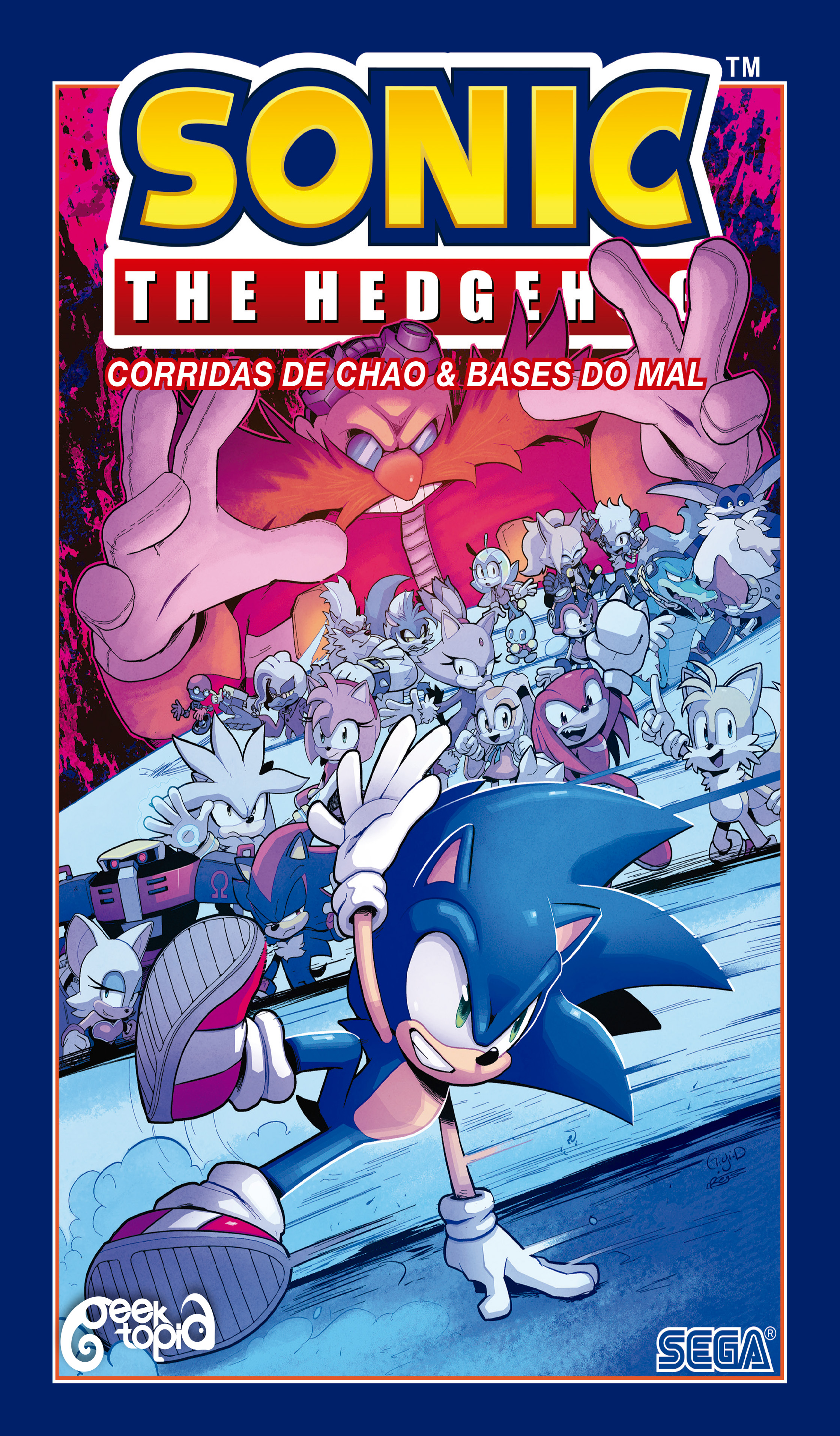 Sonic The Hedgehog – Volume 9: Corridas de Chao & Bases do Mal