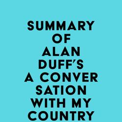 Summary of Alan Duff's A Conversation with my Country