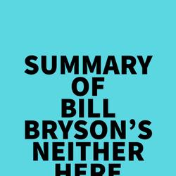 Summary of Bill Bryson's Neither here not There